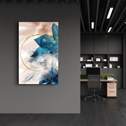 Quadro Decorativo em Vidro Temperado (4 mm) CAM-1090, 35 x 55 cm, Multicolor, Impressão UV