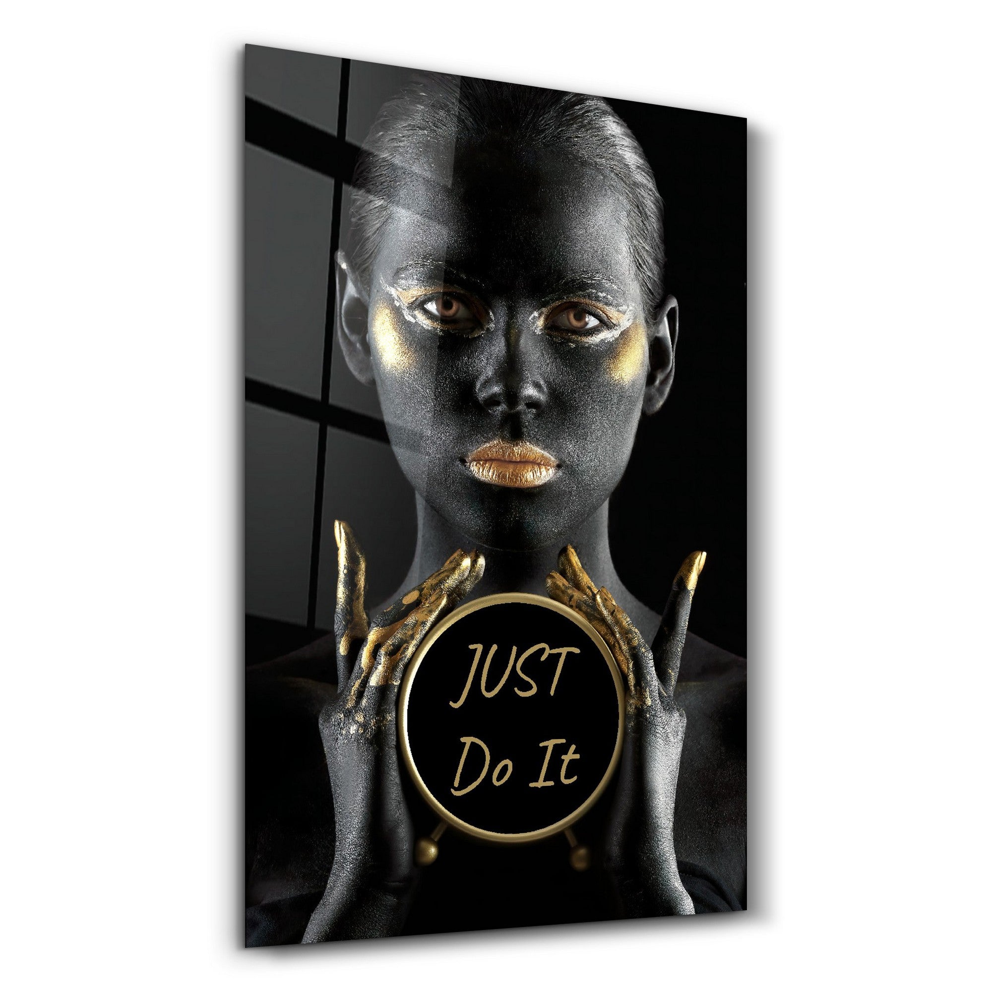 Quadro Decorativo em Vidro Temperado 100% CAM-2005, Multicolor, 35 x 55 cm, Impressão UV (4 mm)