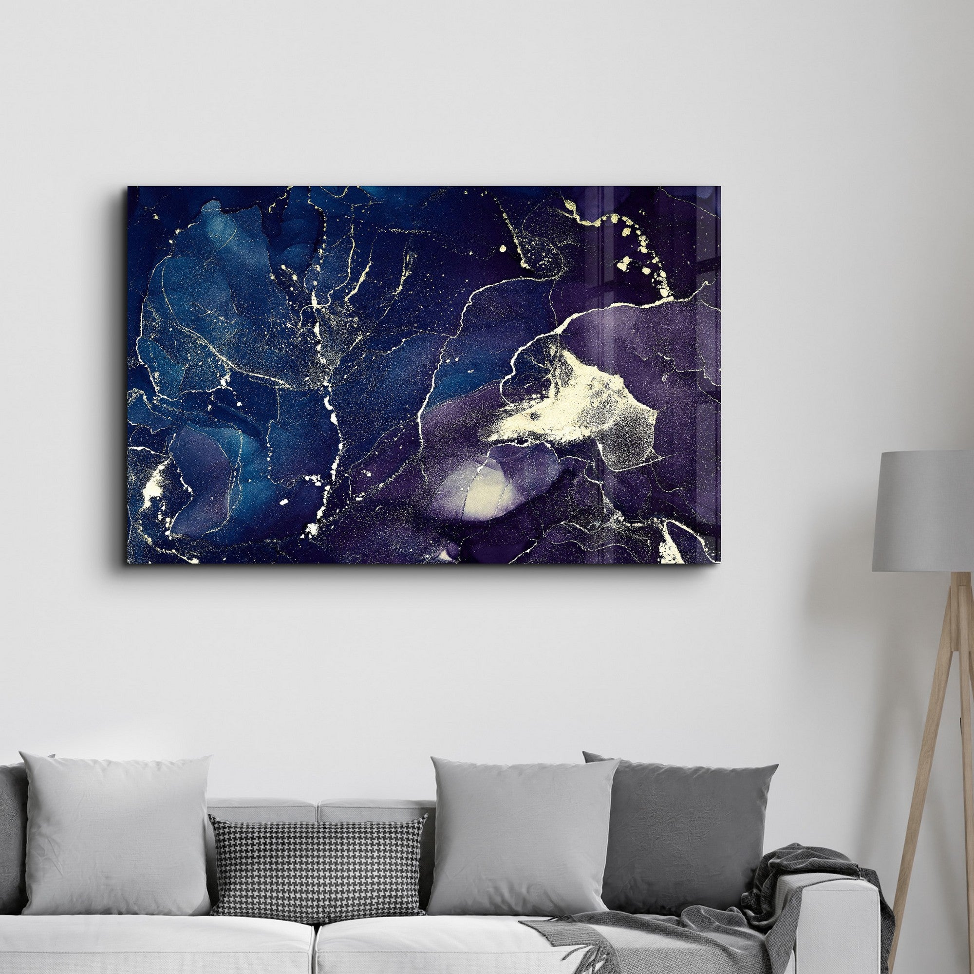 Quadro Decorativo em Vidro Temperado 4 mm (35 x 55 cm), Multicolor, Impressão UV – CAM-2009