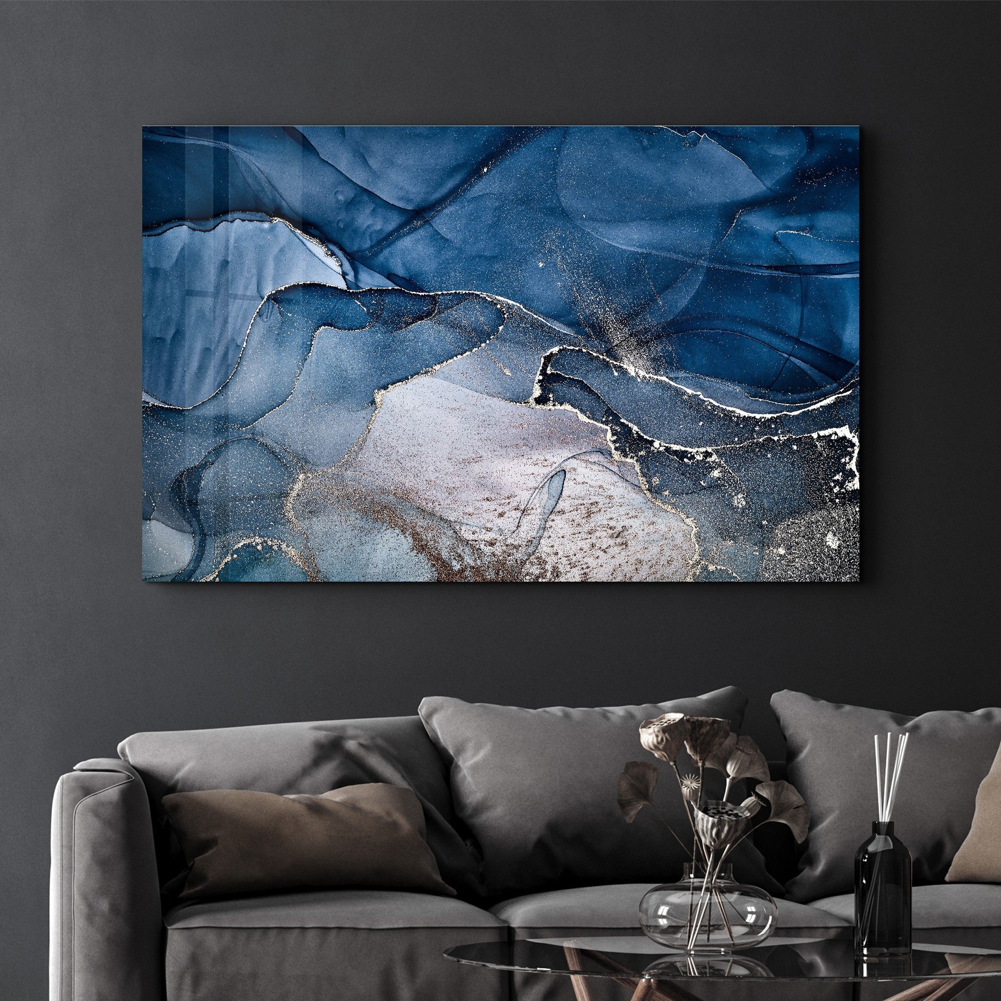 Quadro Decorativo em Vidro Temperado CAM-2012 – Multicolor, 35 x 55 cm, Impressão UV, 4 mm