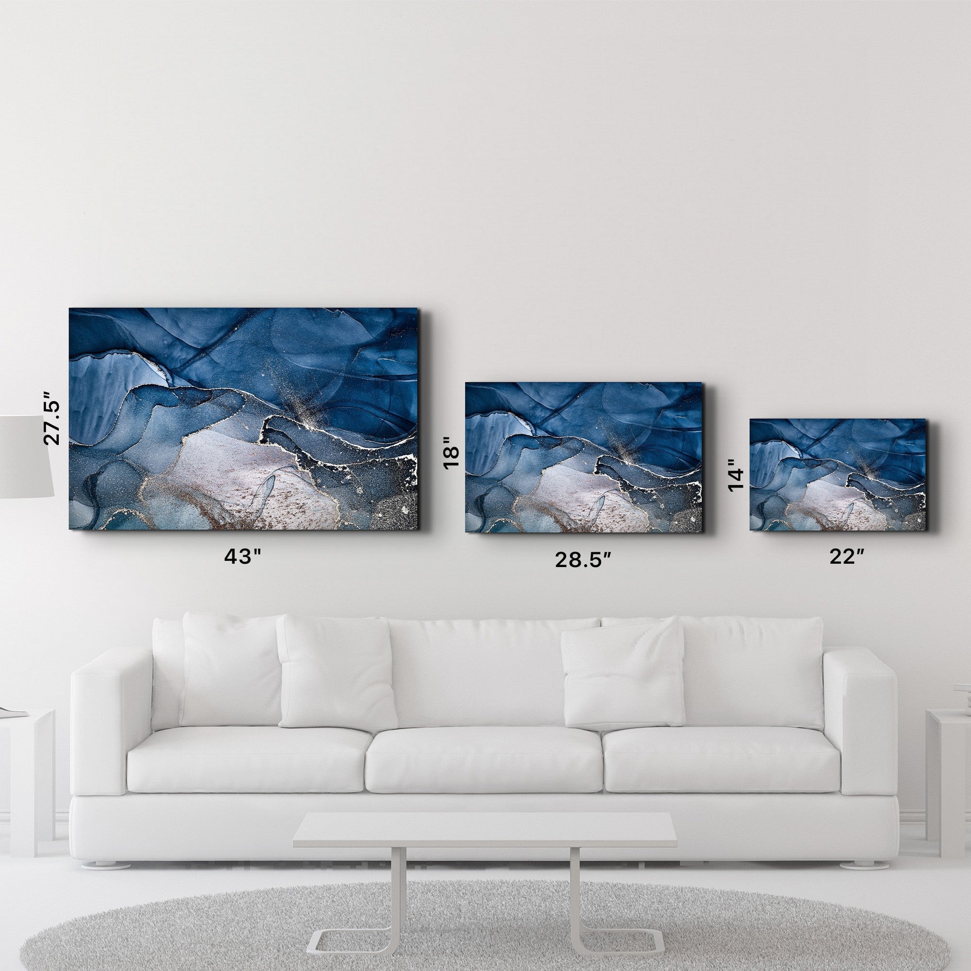 Quadro Decorativo em Vidro Temperado CAM-2012 – Multicolor, 35 x 55 cm, Impressão UV, 4 mm