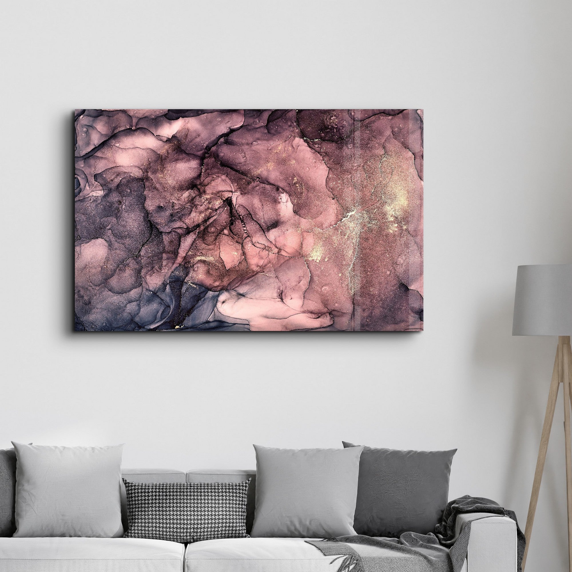 Quadro Decorativo em Vidro Temperado 35 x 55 cm Multicolor (4 mm, Impressão UV) – CAM-2026