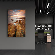 Quadro Decorativo em Vidro Temperado Multicolor 35 x 55 cm (4 mm), Impressão UV – CAM-2035 | 672BRS1479