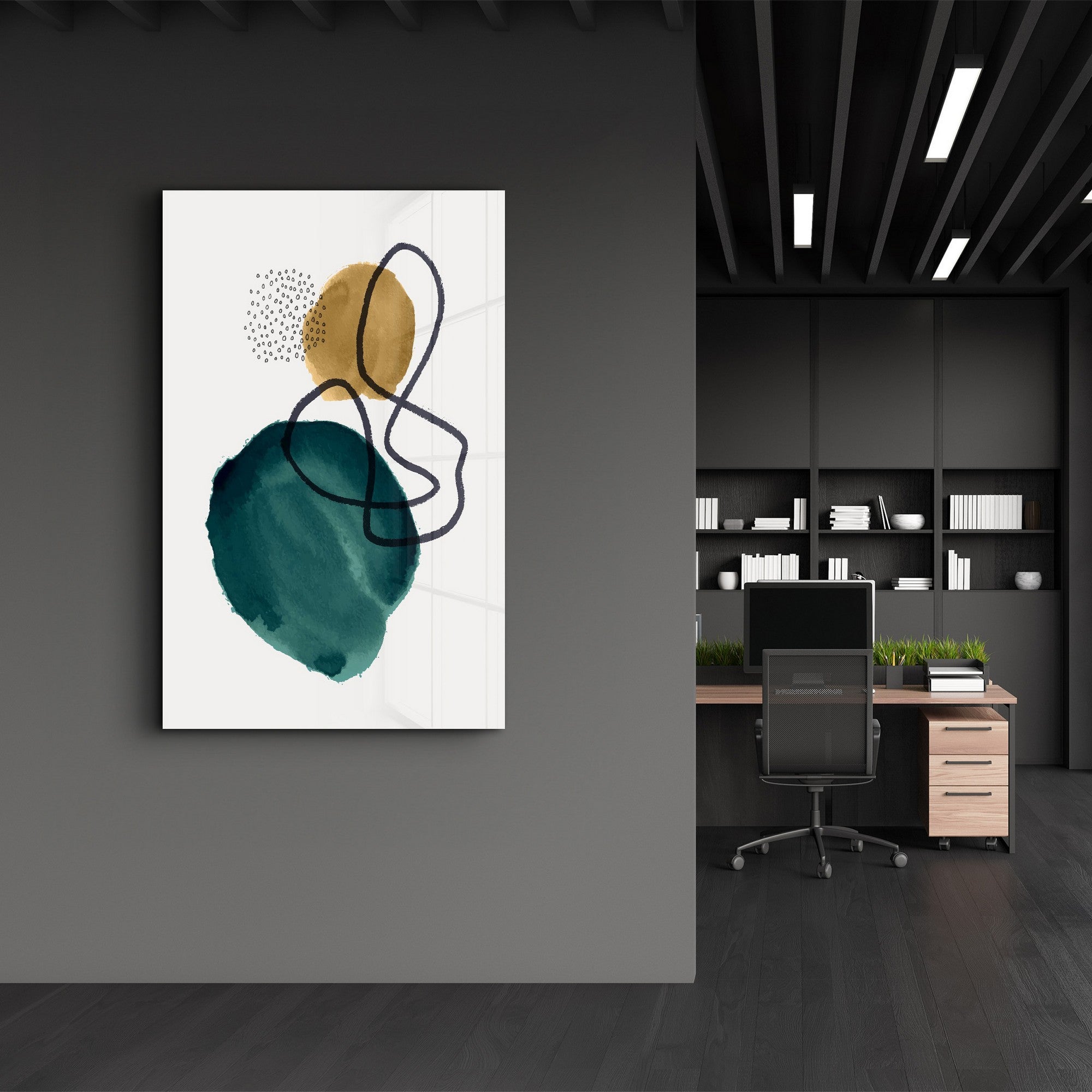 Quadro Decorativo em Vidro Temperado 4 mm, 35 x 55 cm, Multicor – CAM-2060 (Impressão UV) – Ref. 672BRS1545