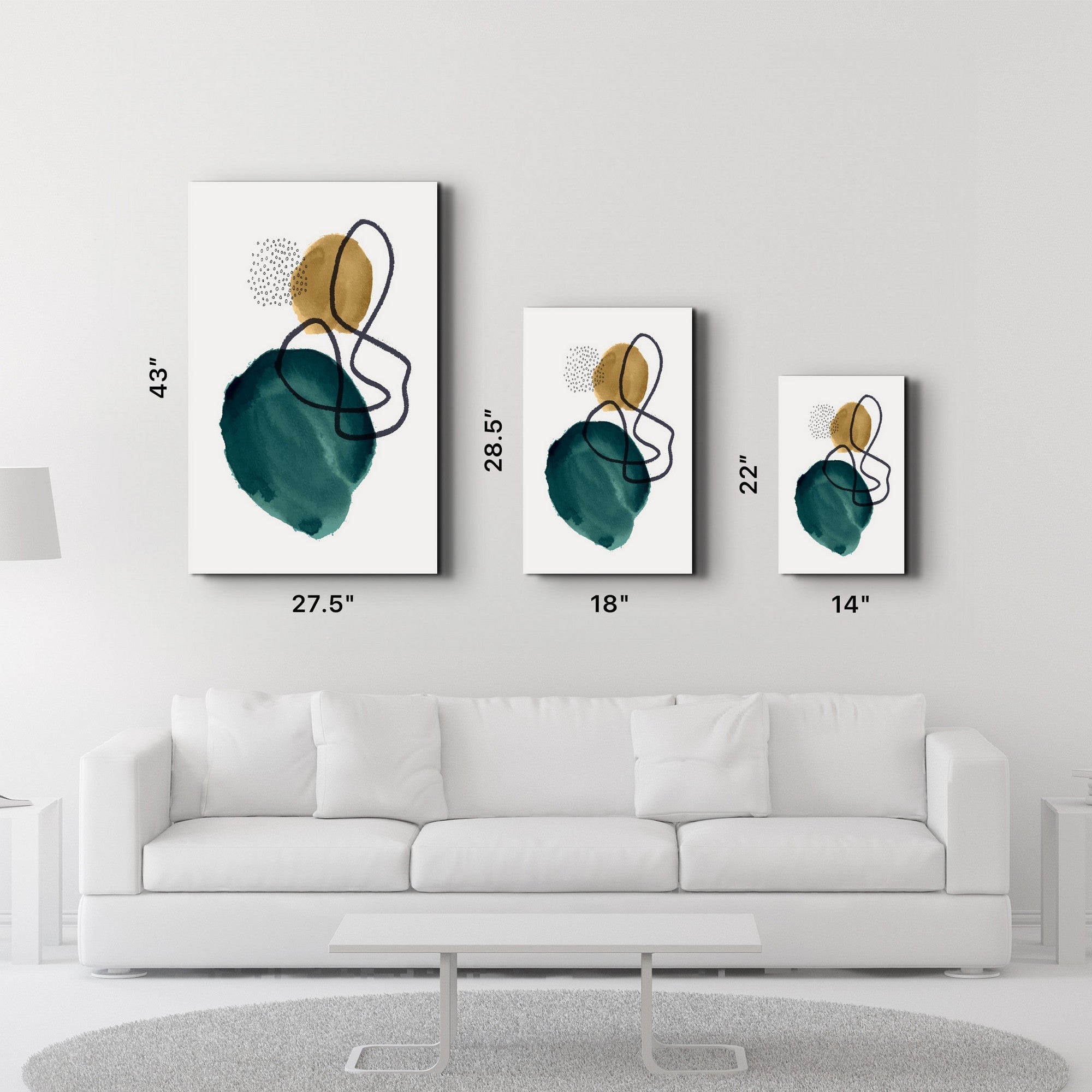 Quadro Decorativo em Vidro Temperado 4 mm, 35 x 55 cm, Multicor – CAM-2060 (Impressão UV) – Ref. 672BRS1545