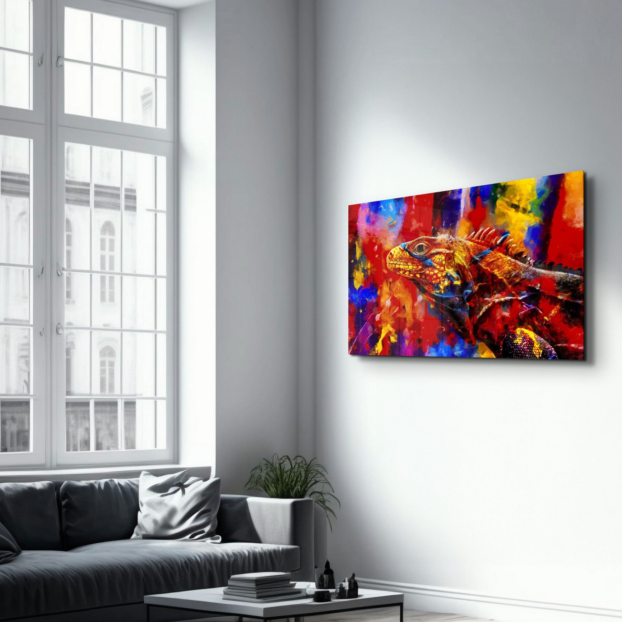 Quadro Decorativo em Vidro Temperado Multicolor 35 x 55 cm (4 mm) – Impressão UV | CAM-2084