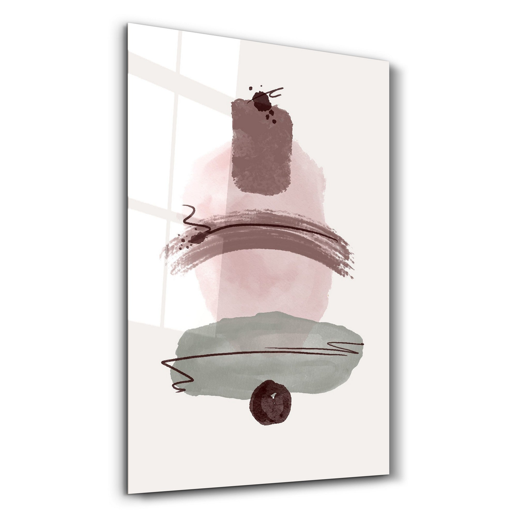 Quadro Decorativo em Vidro Temperado 35x55 cm Multicolor | CAM-2086 | Impressão UV, 4 mm