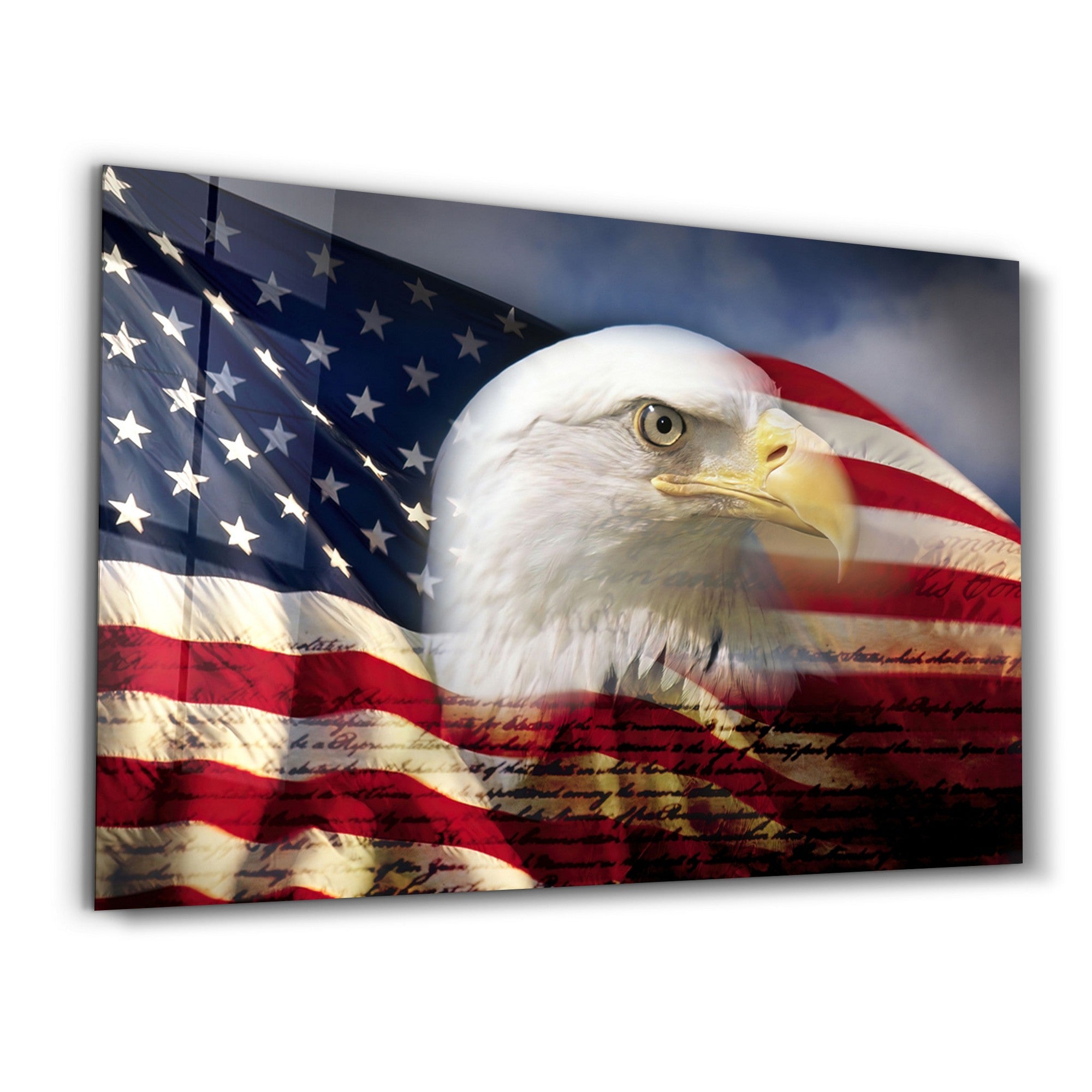 Quadro Decorativo em Vidro Temperado CAM-3026 35 x 55 cm, Multicolor, Impressão UV, Vidro 100% Temperado 4 mm