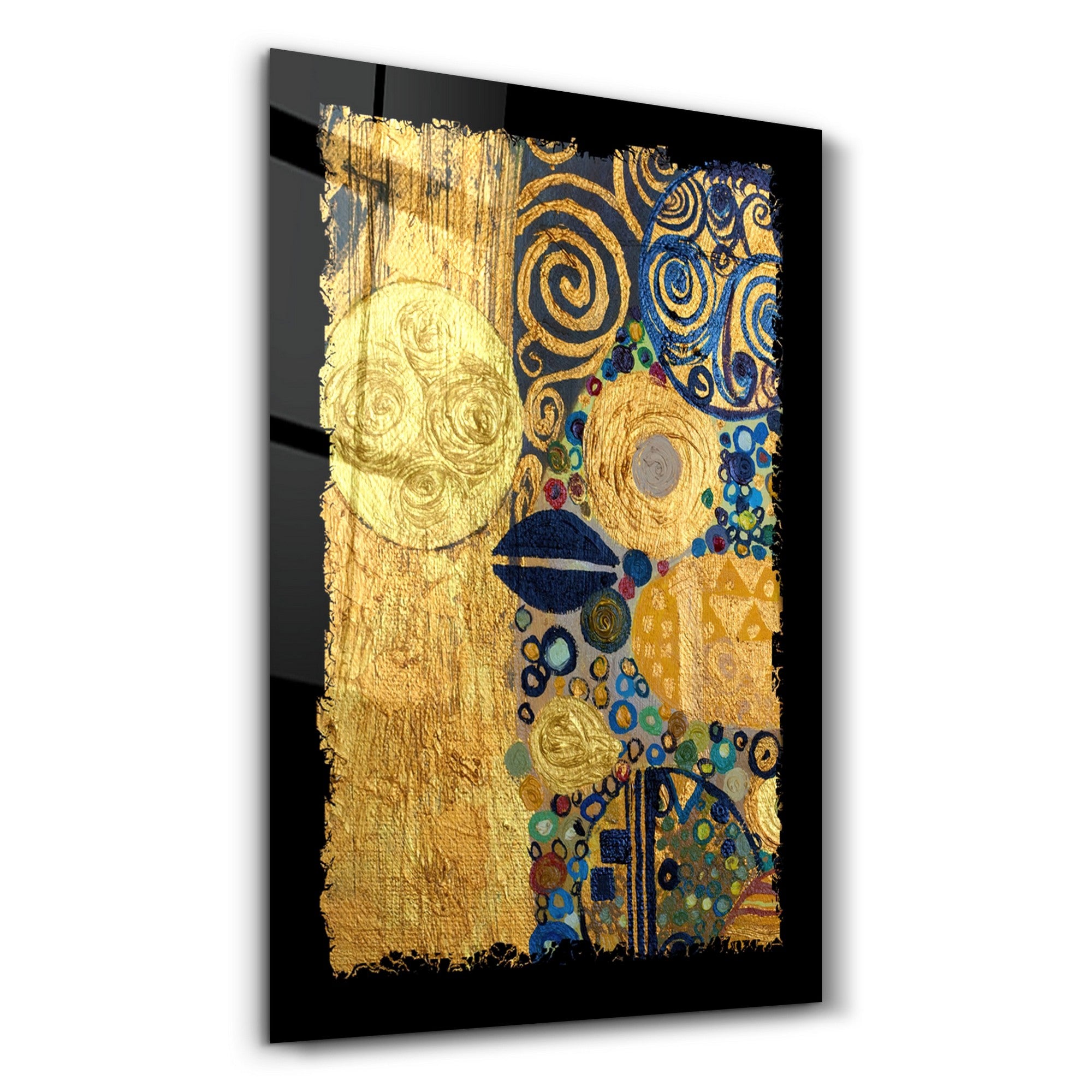 Quadro Decorativo em Vidro Temperado 35x55 cm Multicolor (Impressão UV, 4 mm) – CAM-3054