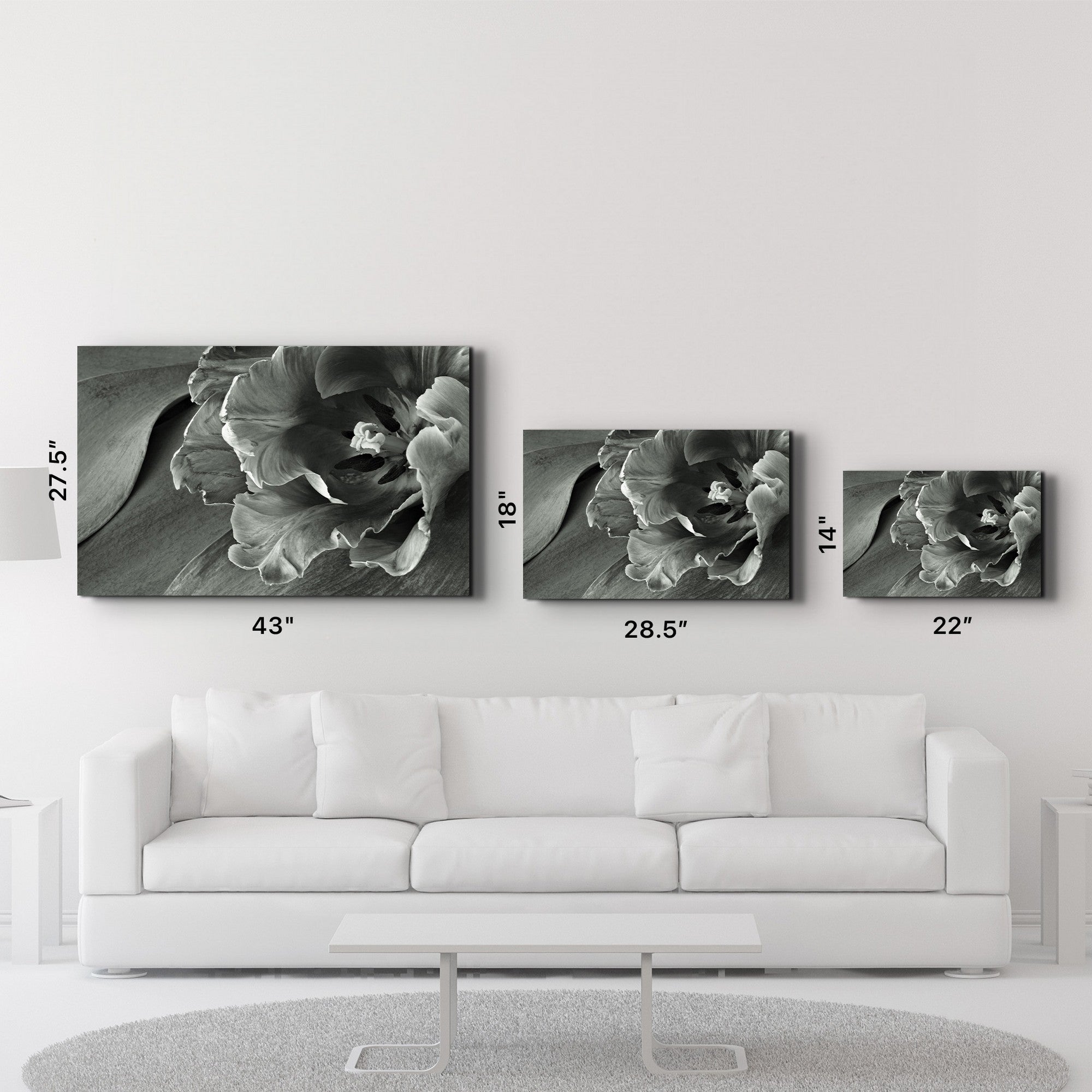 Quadro Decorativo em Vidro Temperado 35 x 55 cm (4 mm), Multicolor – CAM-3065, Impressão UV