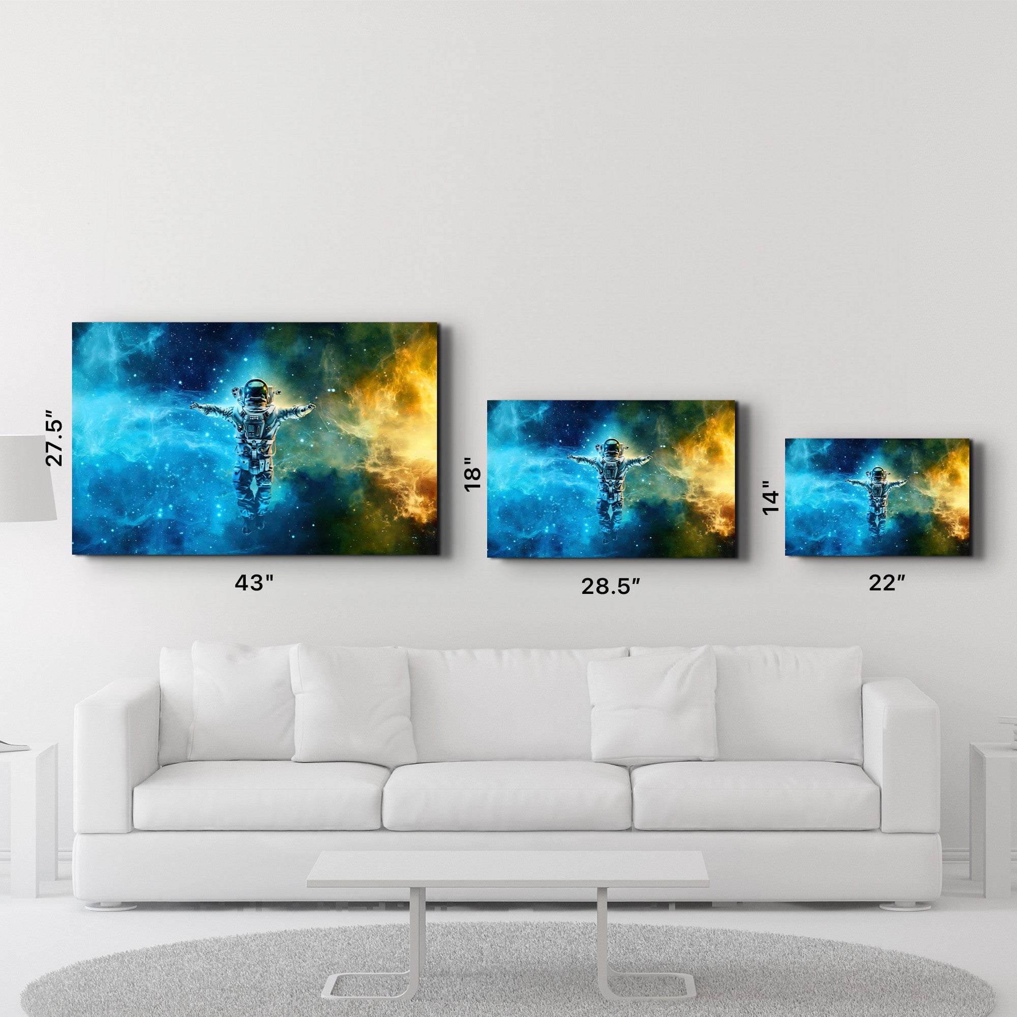 Quadro Decorativo em Vidro Temperado 35x55 cm (4 mm) – Multicolor – Impressão UV – CAM-3081