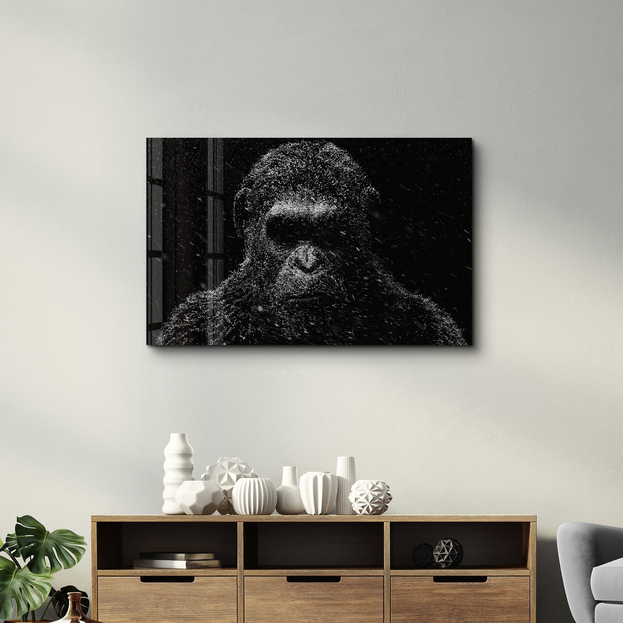 Quadro Decorativo em Vidro Temperado 4 mm (35 x 55 cm), Multicolor – Impressão UV | CAM-3084