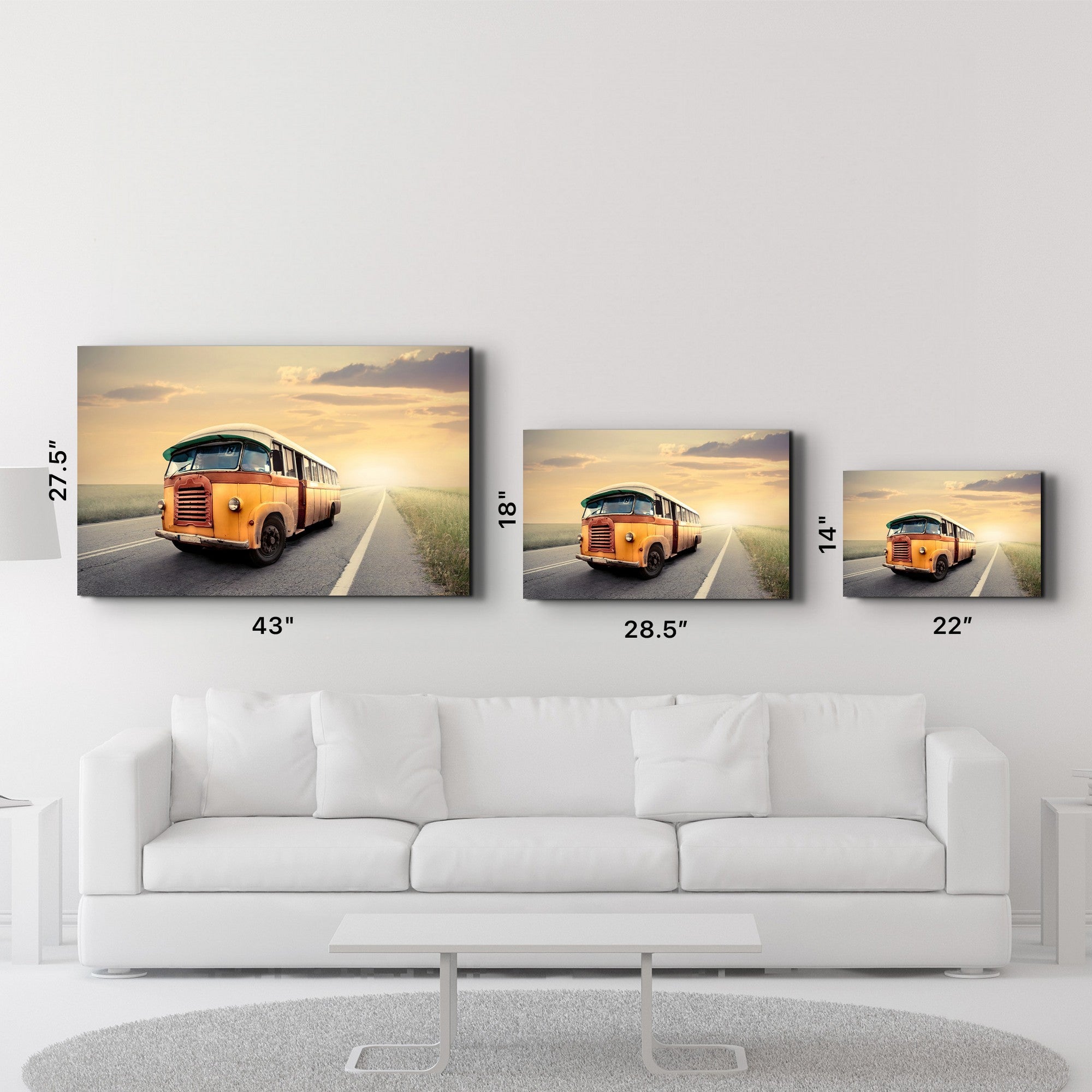 Quadro Decorativo em Vidro Temperado 4 mm 35x55 cm – Multicolor (Impressão UV) | CAM-4006