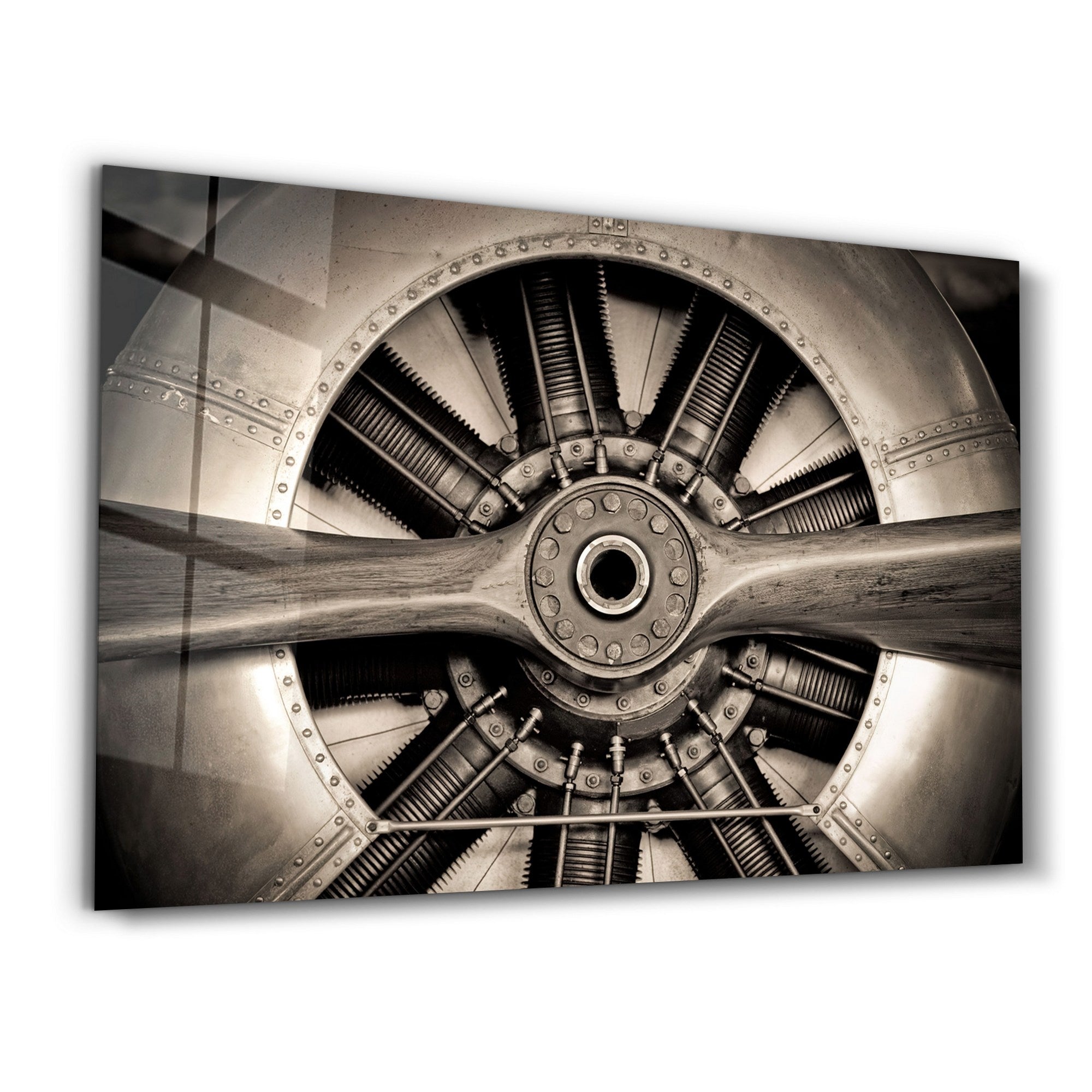 Quadro Decorativo em Vidro Temperado 4 mm CAM-4009, Multicolor, 35 x 55 cm, Impressão UV