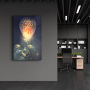 Quadro Decorativo em Vidro Temperado 35x55 cm (4 mm), Multicolor – Impressão UV – CAM-4035