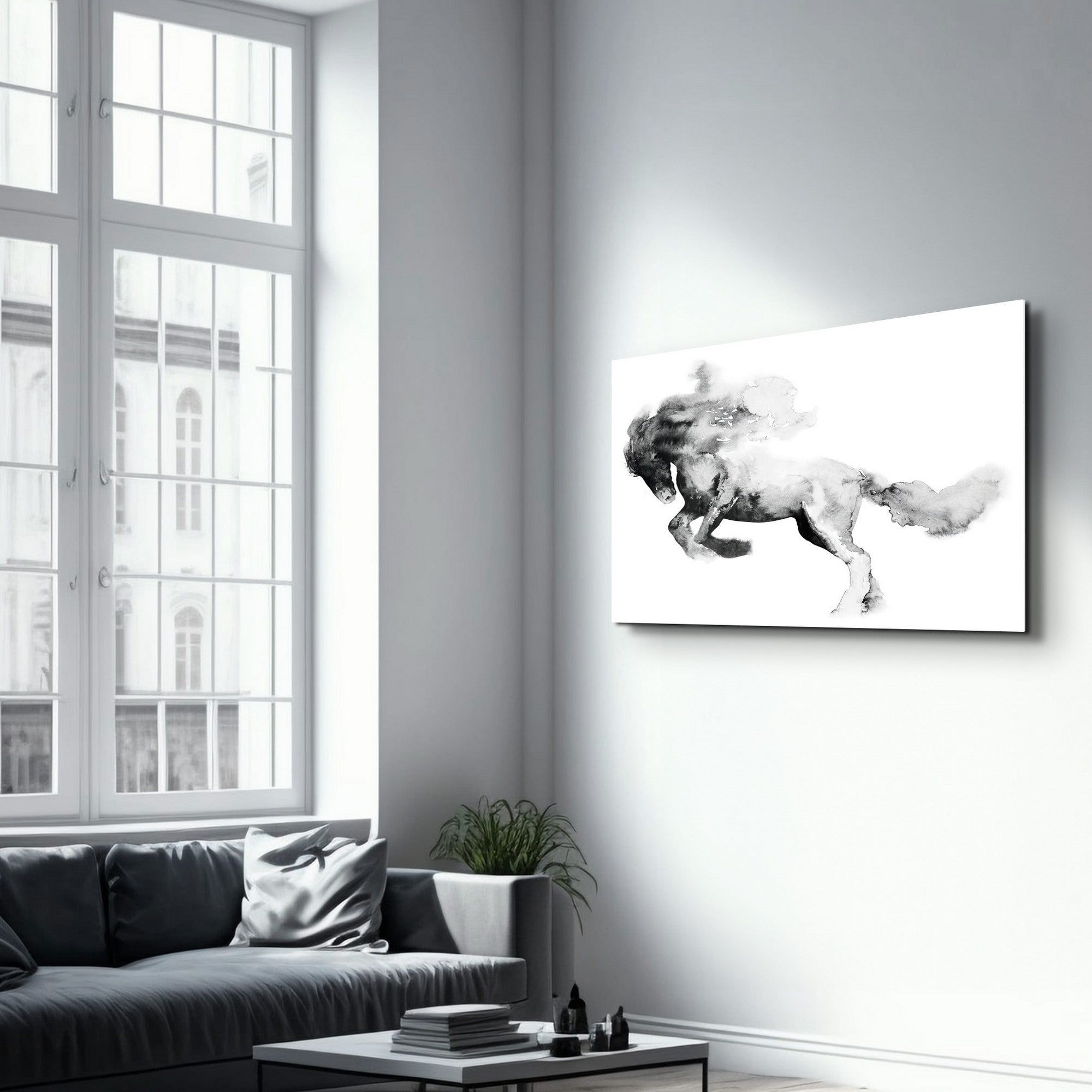 Quadro Decorativo em Vidro Temperado 35x55 cm Multicolor com Impressão UV – CAM-4046