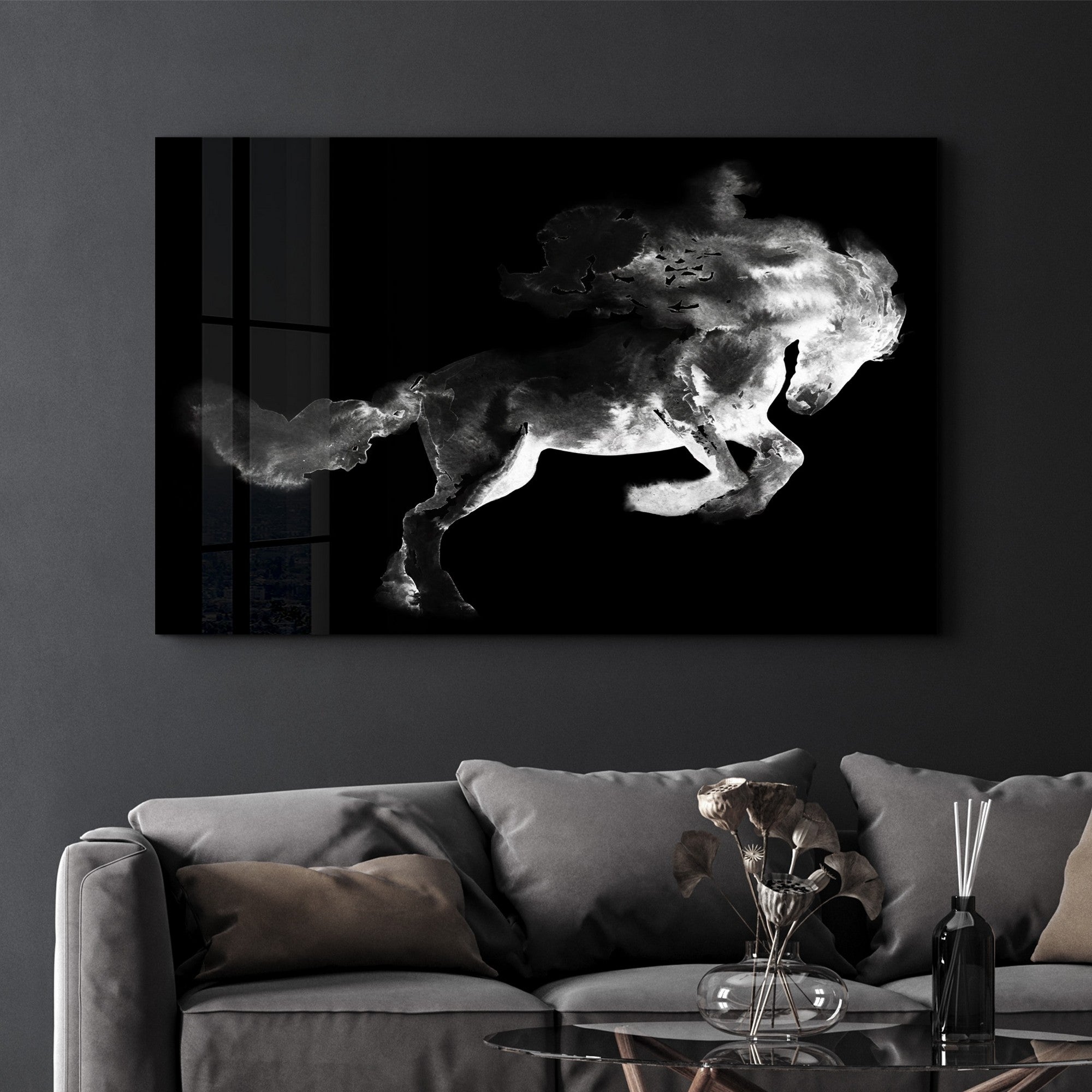 Quadro Decorativo em Vidro Temperado 35x55 cm – Impressão UV – Multicolor | CAM-4047