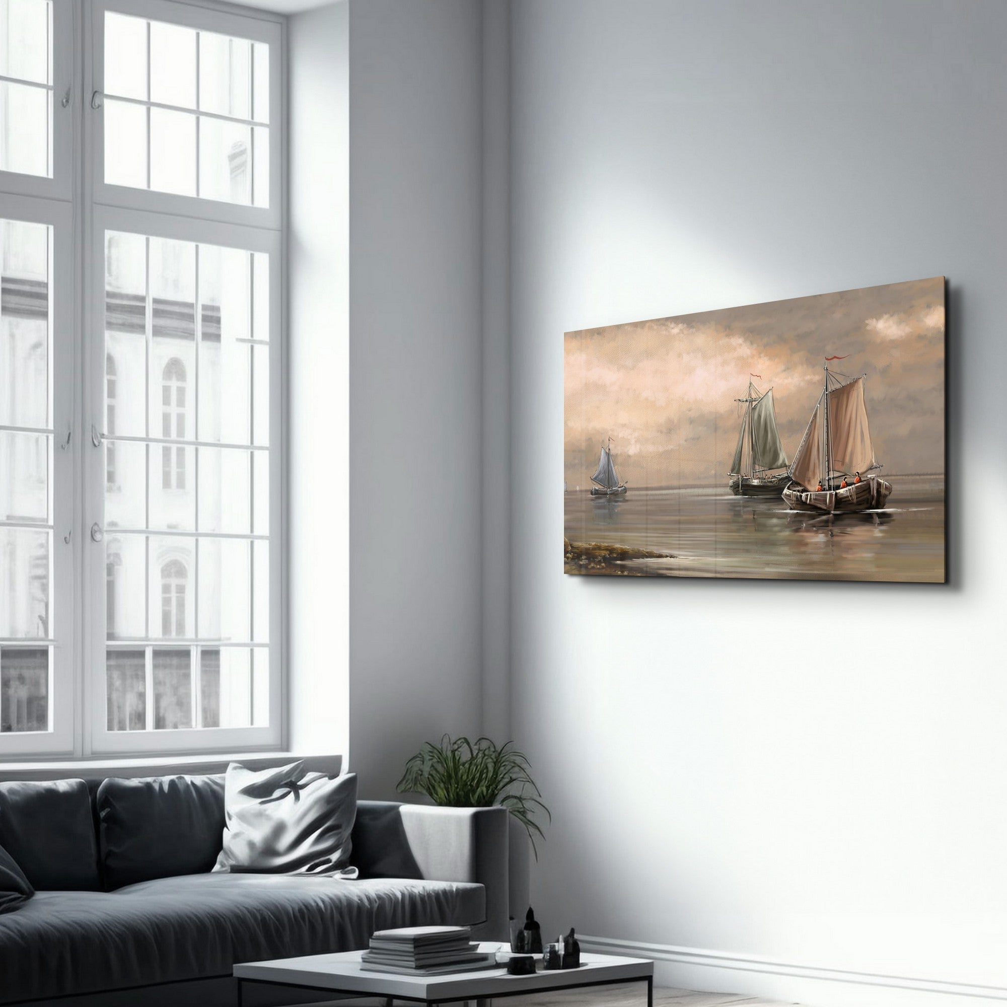 Quadro Decorativo em Vidro Temperado 35x55 cm (4 mm), Impressão UV, Multicolor – CAM-4049