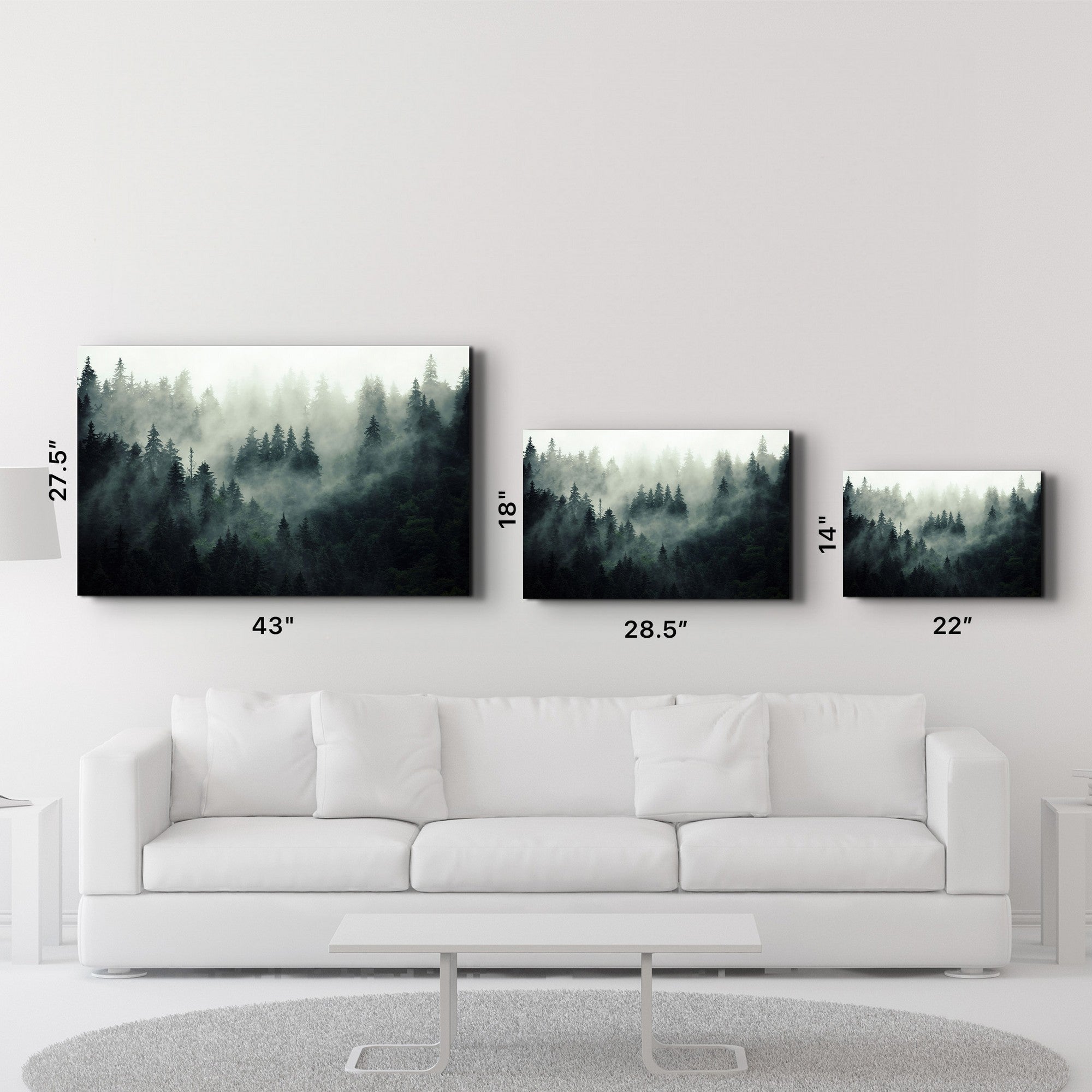 Quadro Decorativo em Vidro Temperado 35 x 55 cm Multicolor (Impressão UV, 4 mm) – CAM-4051 | 672BRS2085