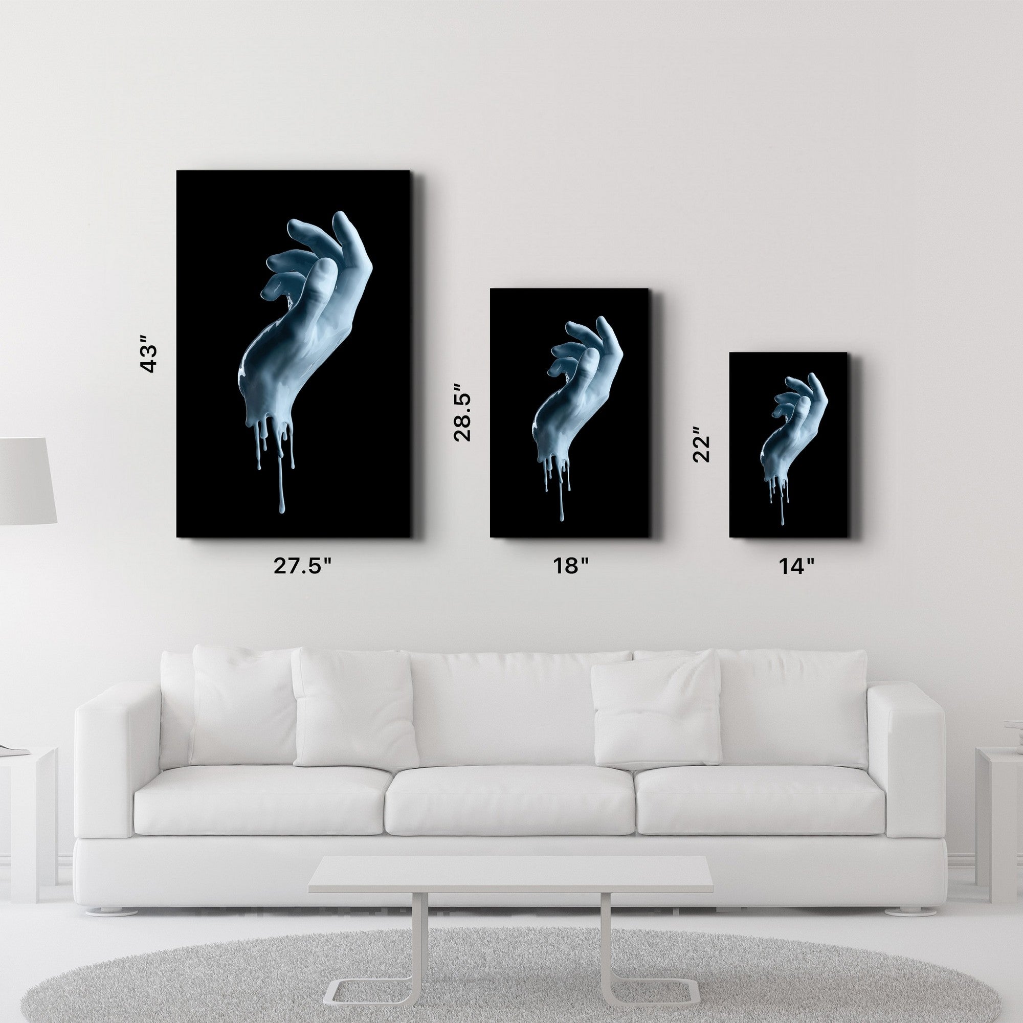 Quadro Decorativo em Vidro Temperado (4 mm) 35x55 cm Multicolor | CAM-4053 | Impressão UV