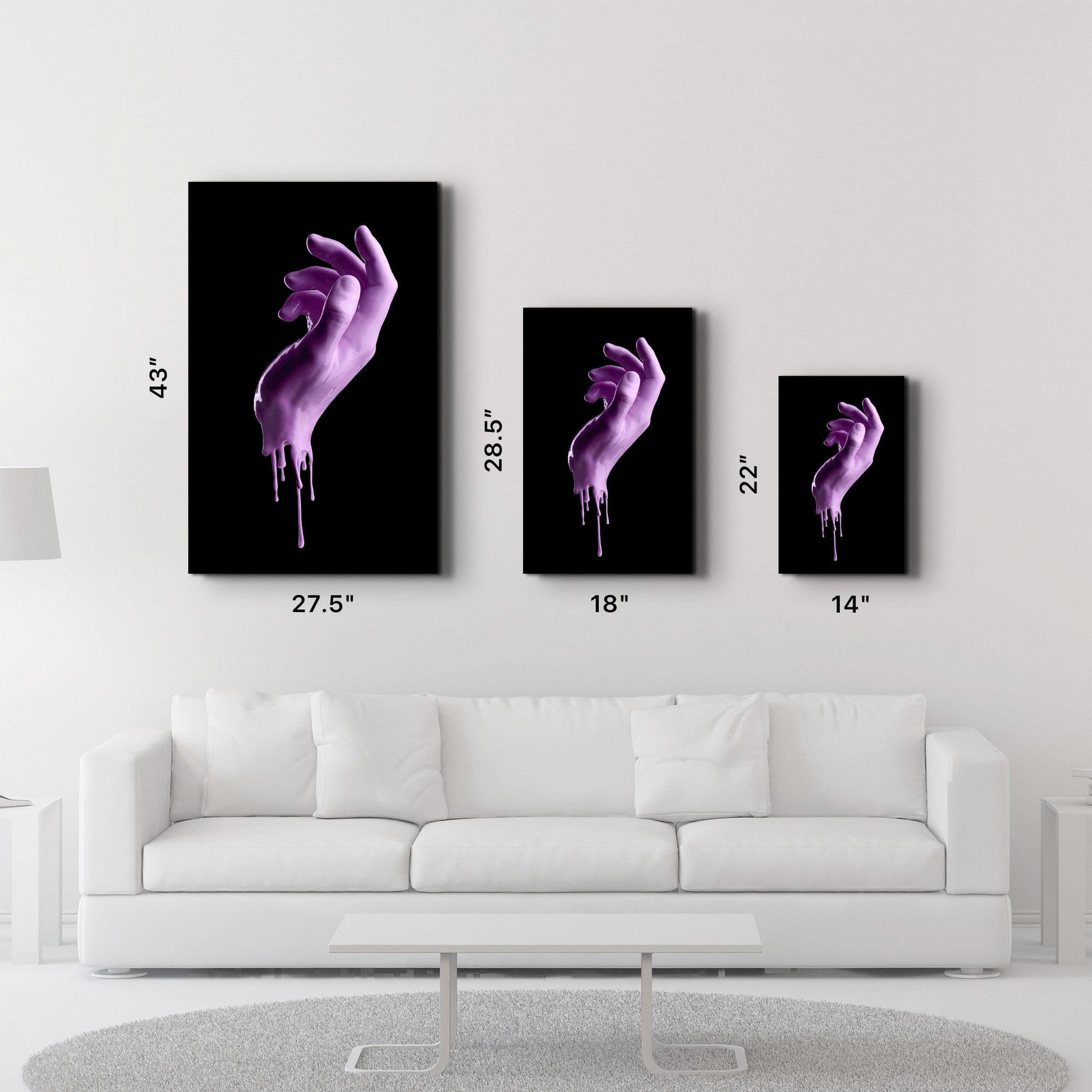 Quadro Decorativo em Vidro Temperado 4 mm Multicolor (35 x 55 cm) – Impressão UV | CAM-4054