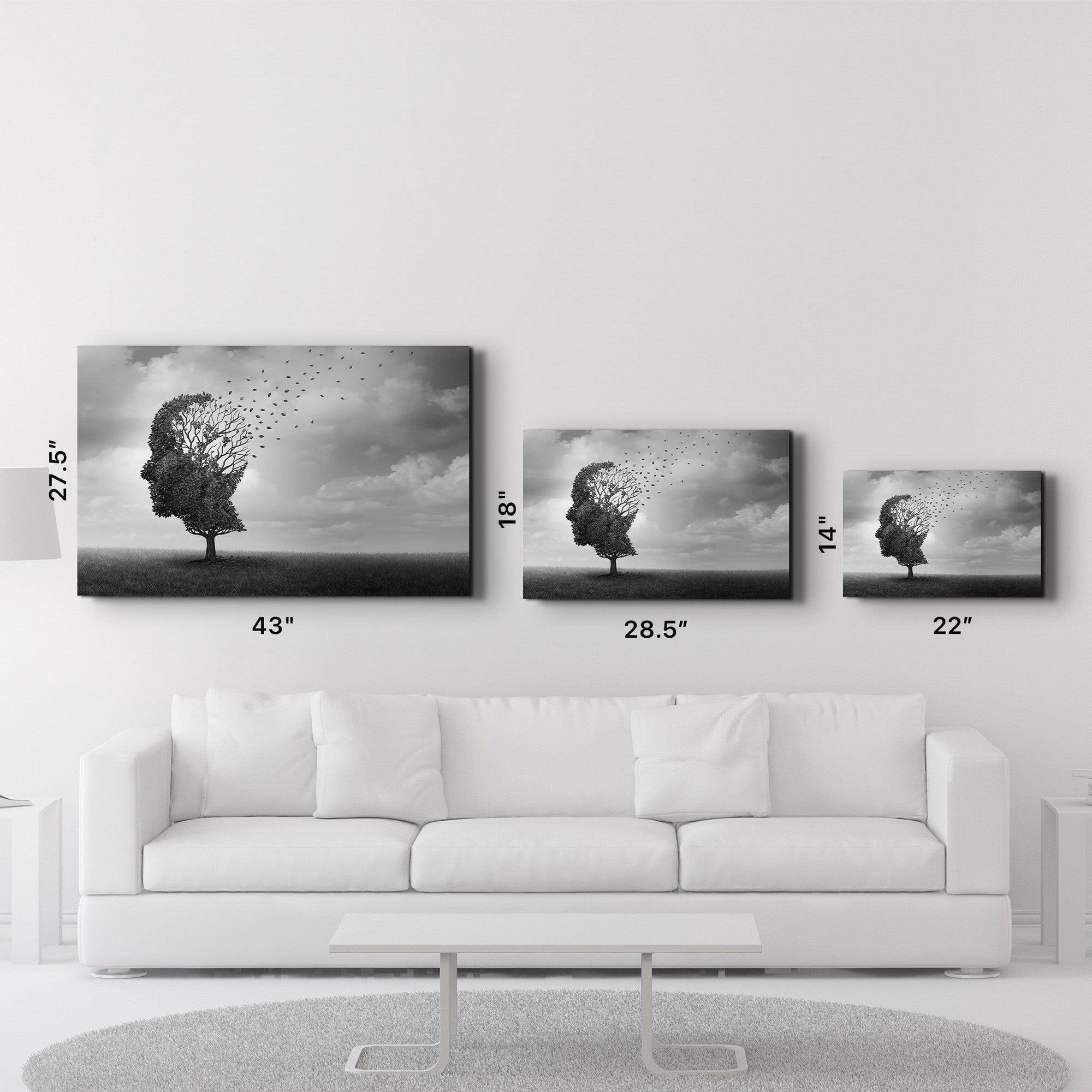 Quadro Decorativo em Vidro Temperado UV 35 x 55 cm, Multicolor – CAM-4068