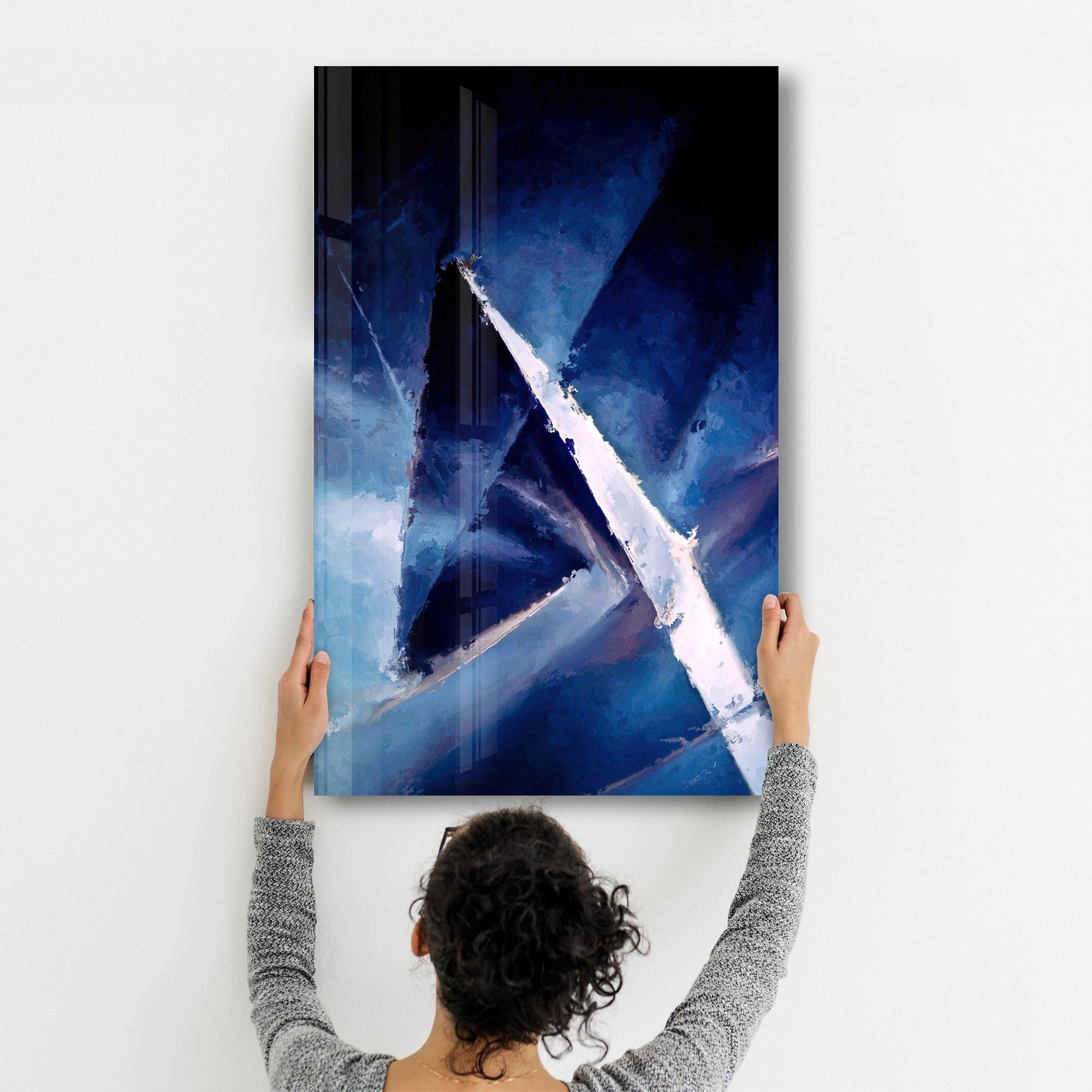 Quadro Decorativo em Vidro Temperado Multicolor 35x55 cm (4 mm) | Impressão UV – CAM-4074