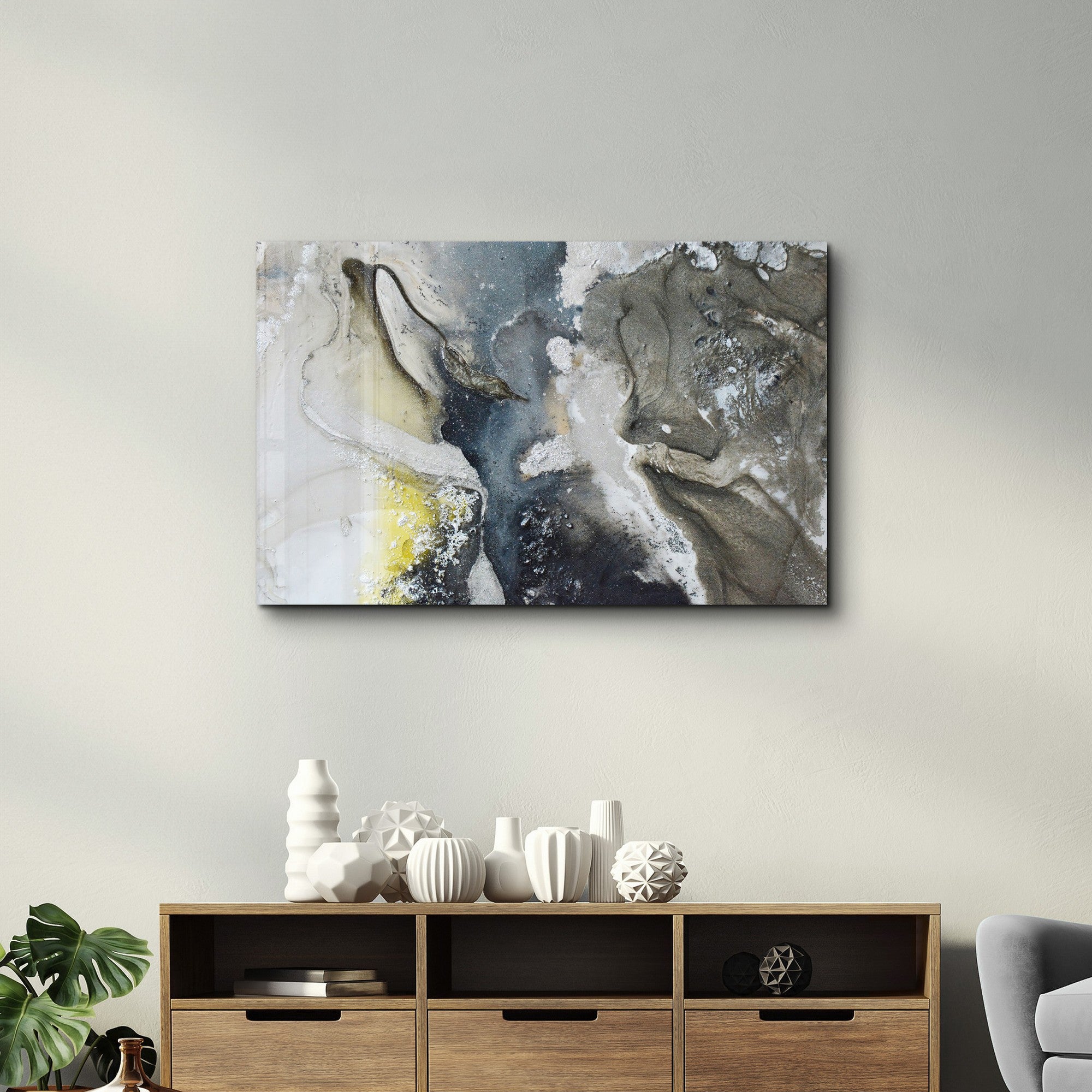 Quadro Decorativo em Vidro Temperado CAM-5030, Multicolor, 35 x 55 cm, Impressão UV (4 mm)