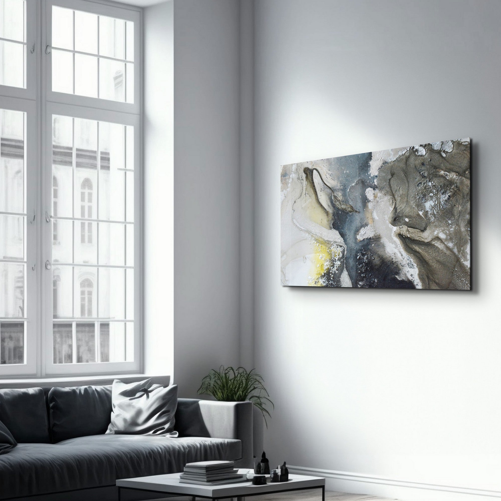 Quadro Decorativo em Vidro Temperado CAM-5030, Multicolor, 35 x 55 cm, Impressão UV (4 mm)