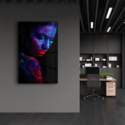 Quadro Decorativo em Vidro Temperado CAM-5032, 35x55 cm, Multicolor, Impressão UV, 4 mm