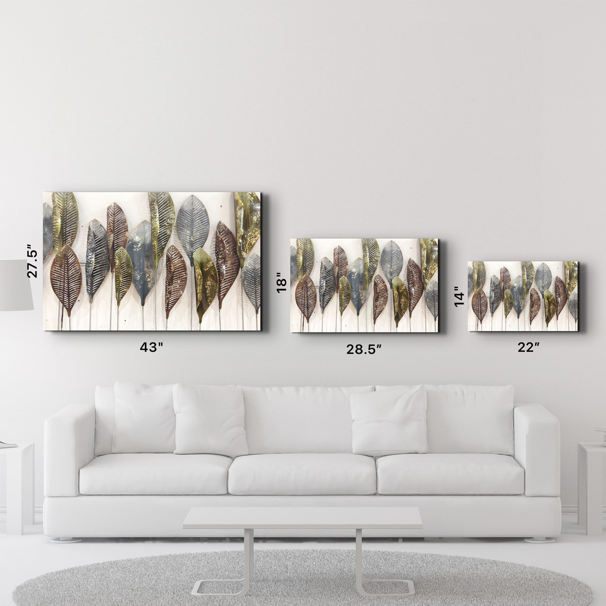 Quadro Decorativo em Vidro Temperado 35x55 cm Multicolor – CAM-5033 (4 mm, Impressão UV)