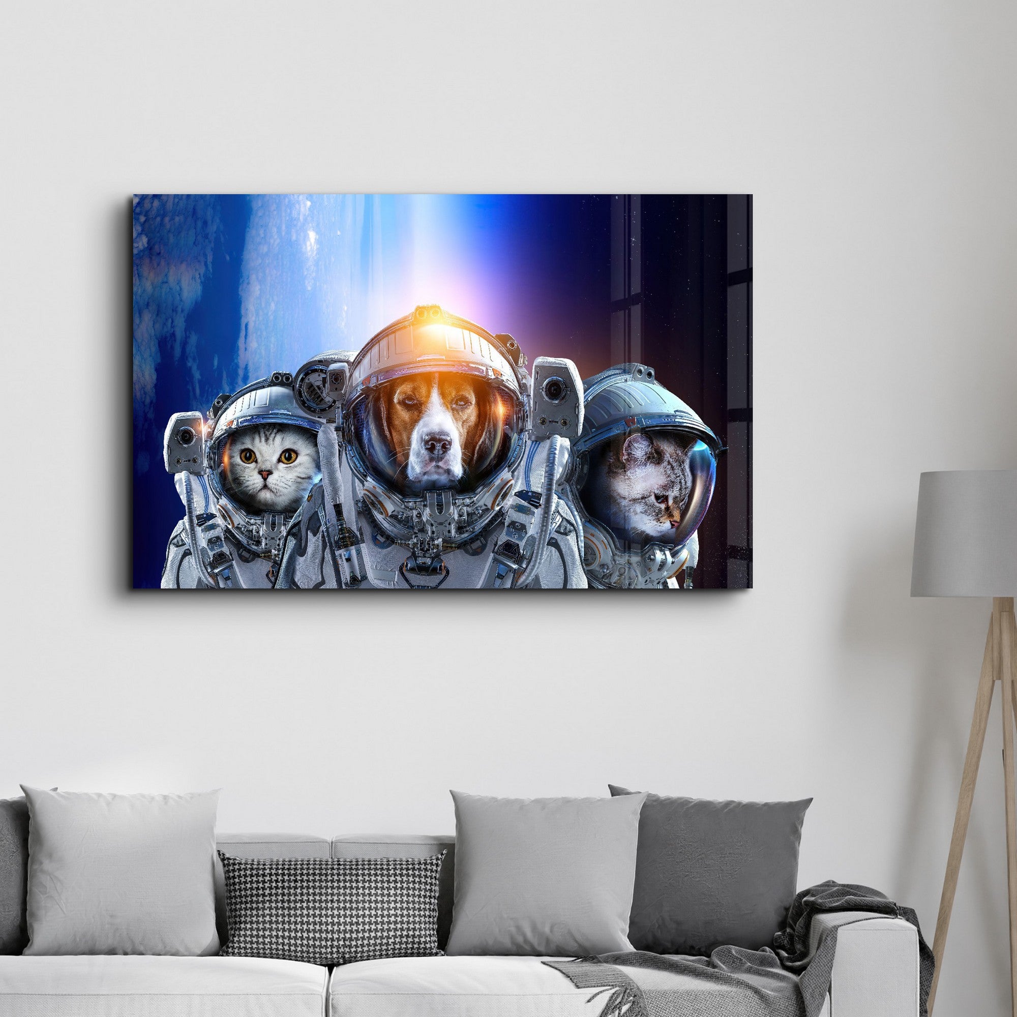 Quadro Decorativo em Vidro Temperado 35 x 55 cm (4 mm), Multicolor, Impressão UV – CAM-5057