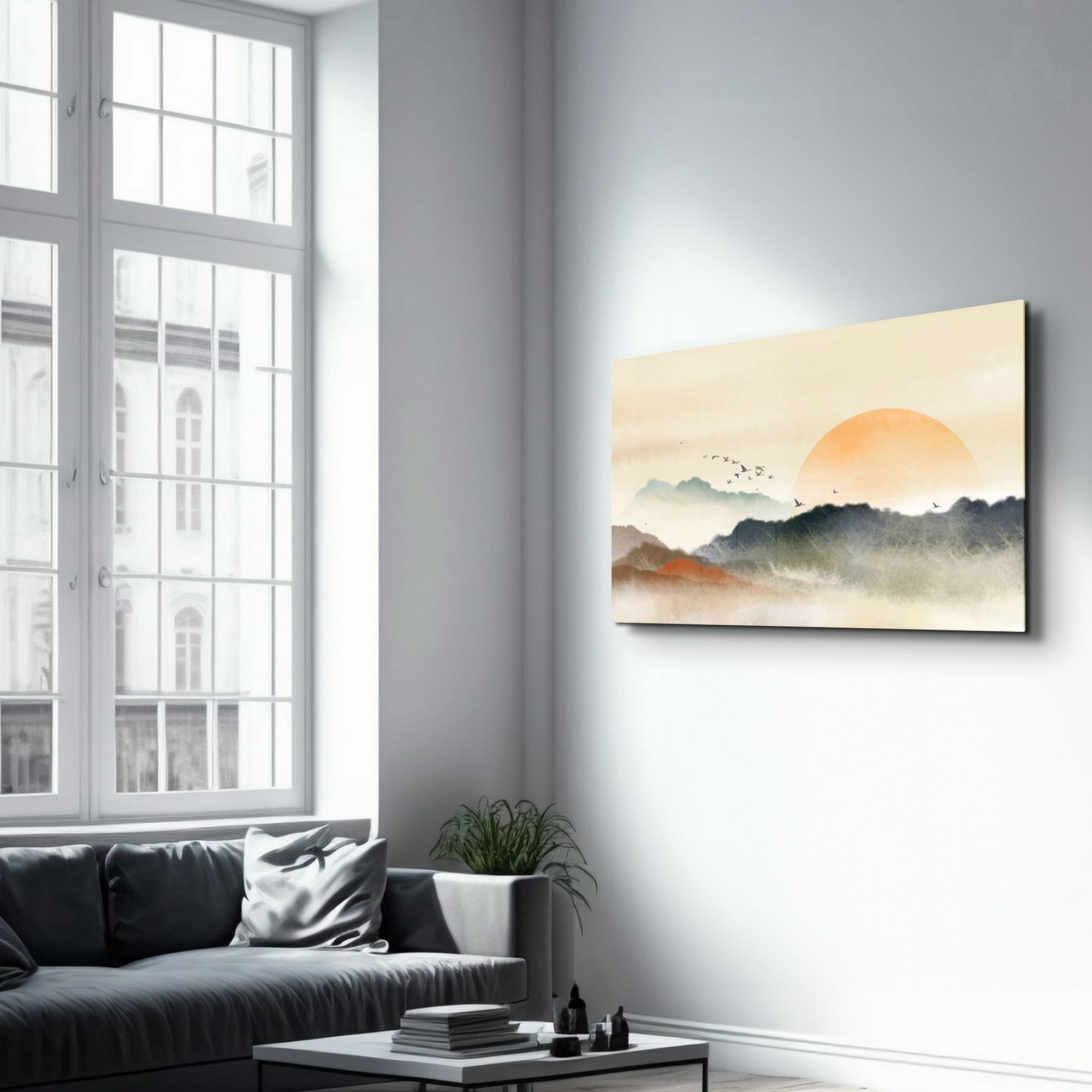 Quadro Decorativo em Vidro Temperado (4 mm) 35 x 55 cm, Multicolor, Impressão UV – CAM-5063