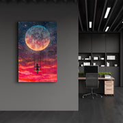 Arte Decorativa em Vidro Temperado Multicolor 70x110cm - Impressão UV de Alta Qualidade