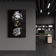 Arte Decorativa em Vidro Temperado Multicolor 35x55cm - Impressão UV de Alta Qualidade