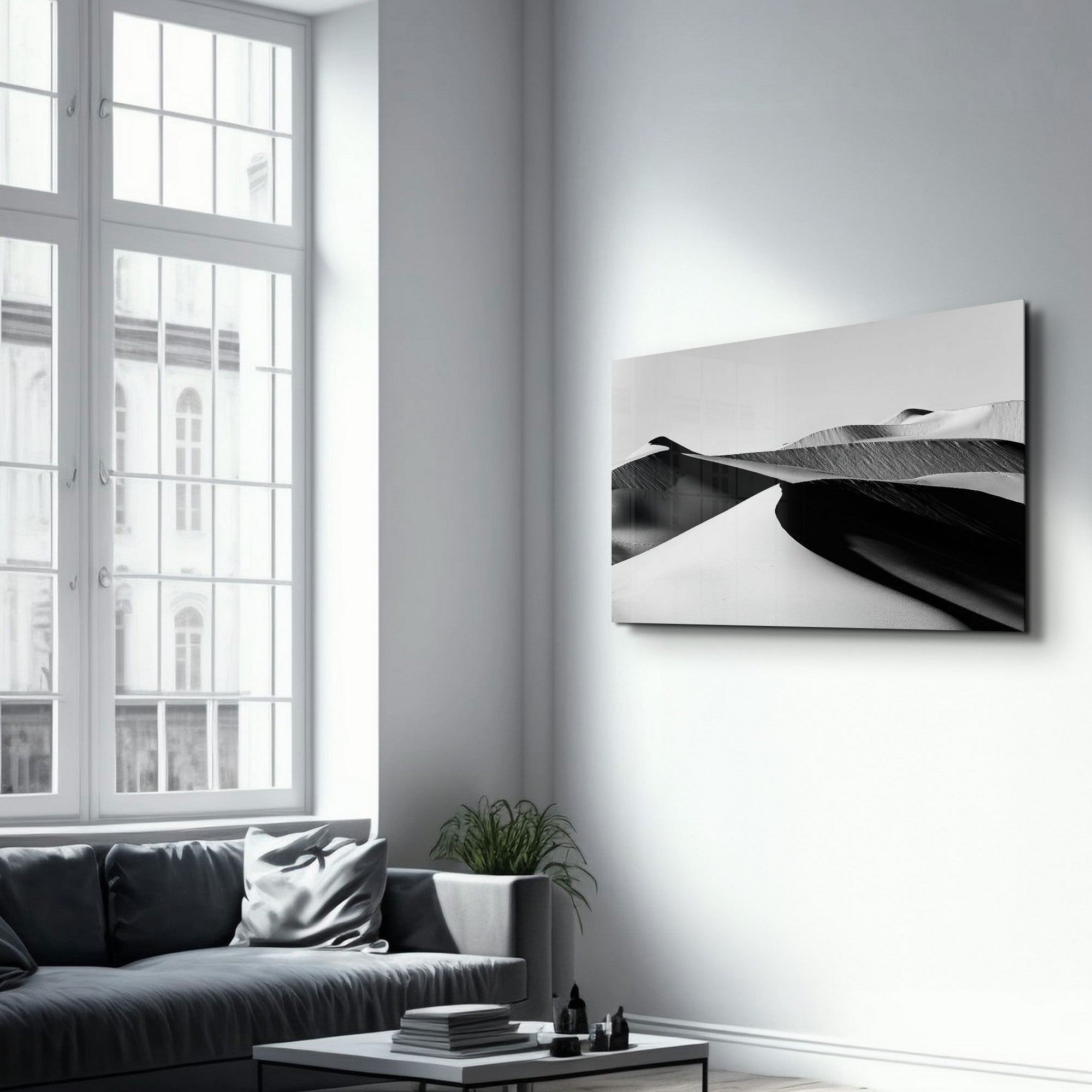 Arte Decorativa em Vidro Temperado Multicolor 35x55cm - Impressão UV de Alta Qualidade