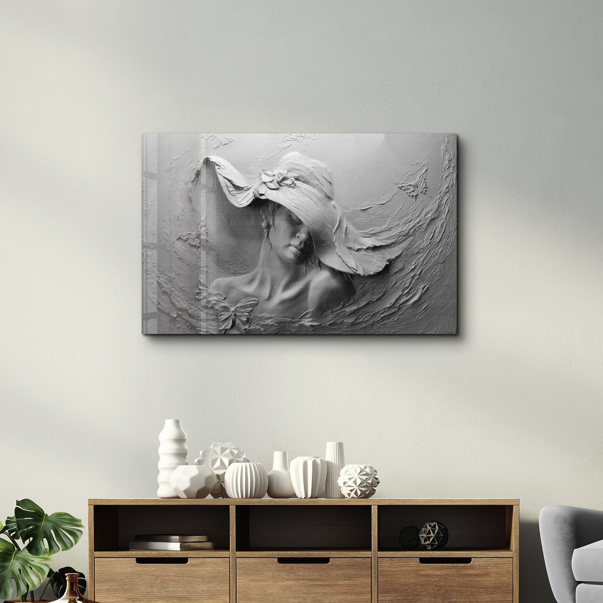 Arte Decorativa em Vidro Temperado Multicolor 35x55cm - Impressão UV de Alta Qualidade