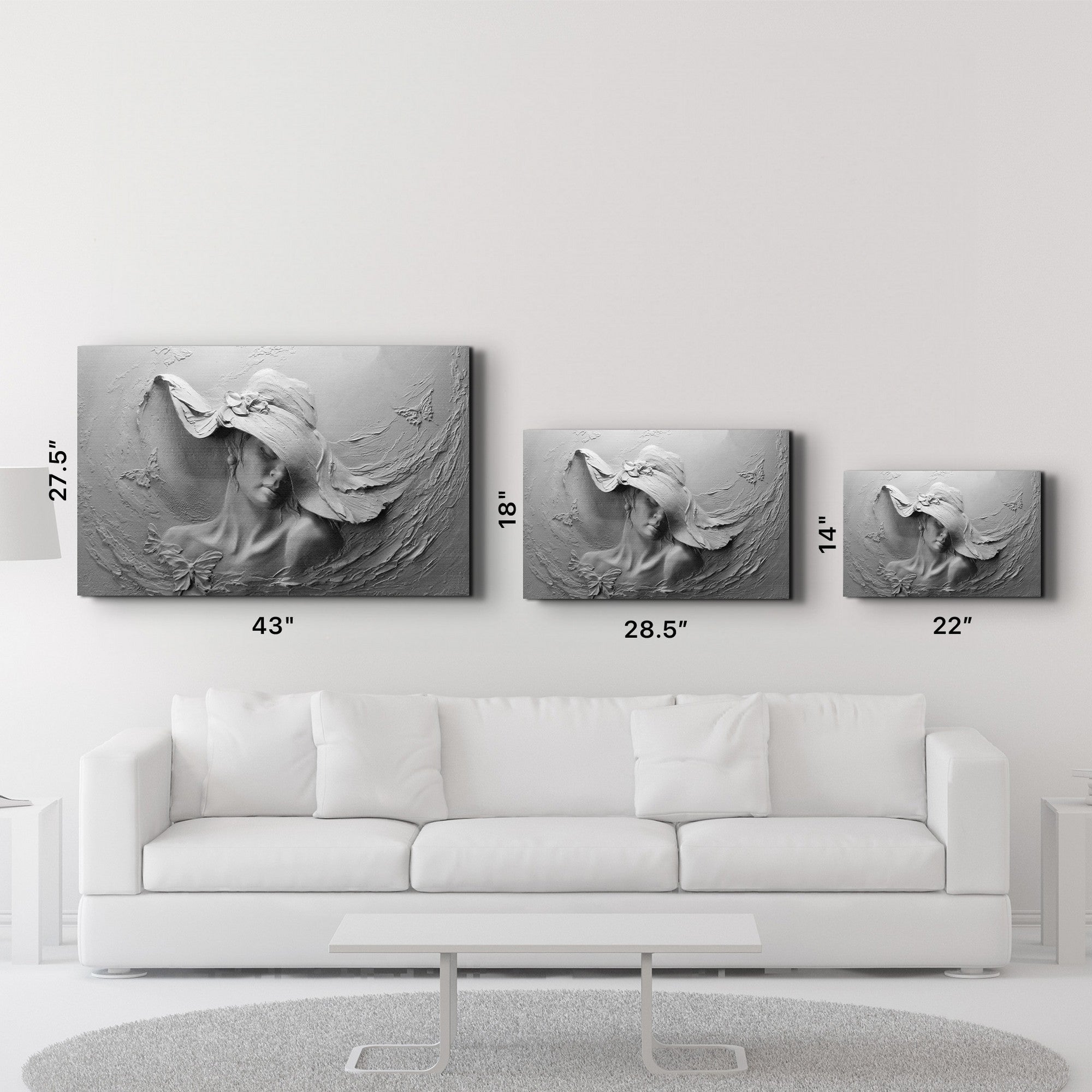 Arte Decorativa em Vidro Temperado Multicolor 35x55cm - Impressão UV de Alta Qualidade