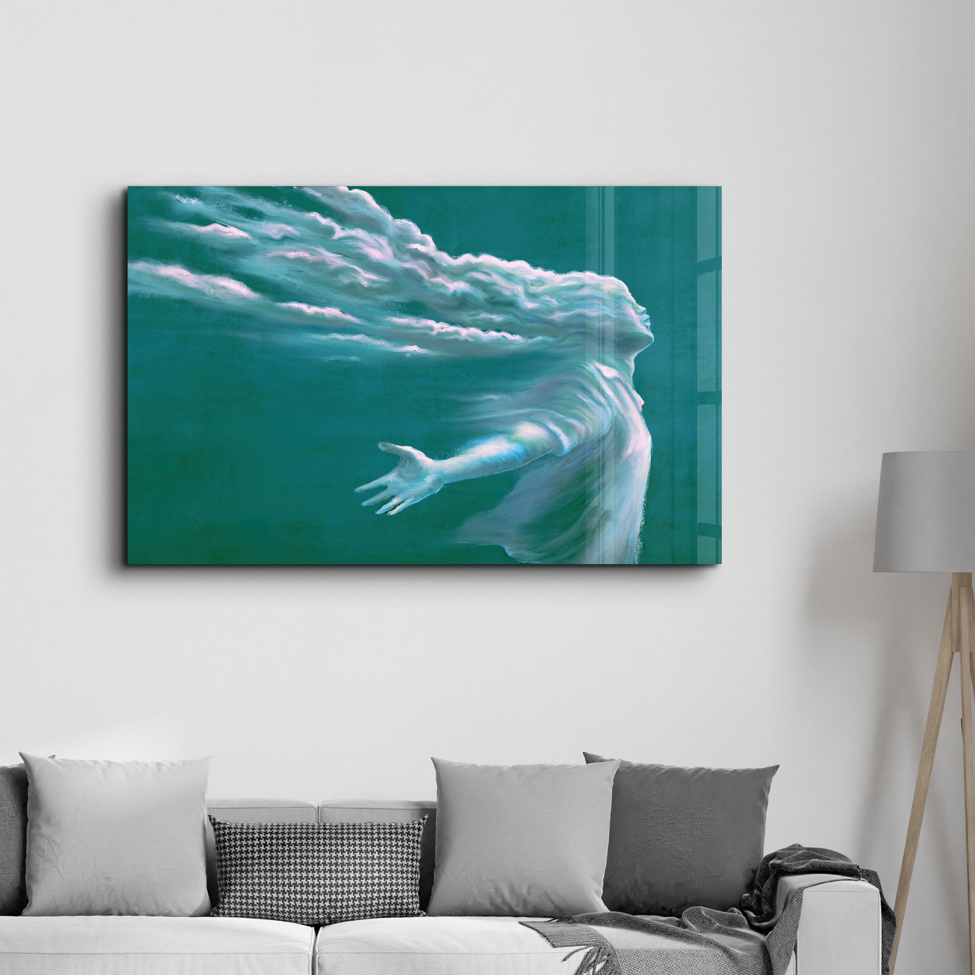 Quadro Decorativo em Vidro Temperado 35x55 cm (4 mm) Multicolor CAM-5089 – Impressão UV