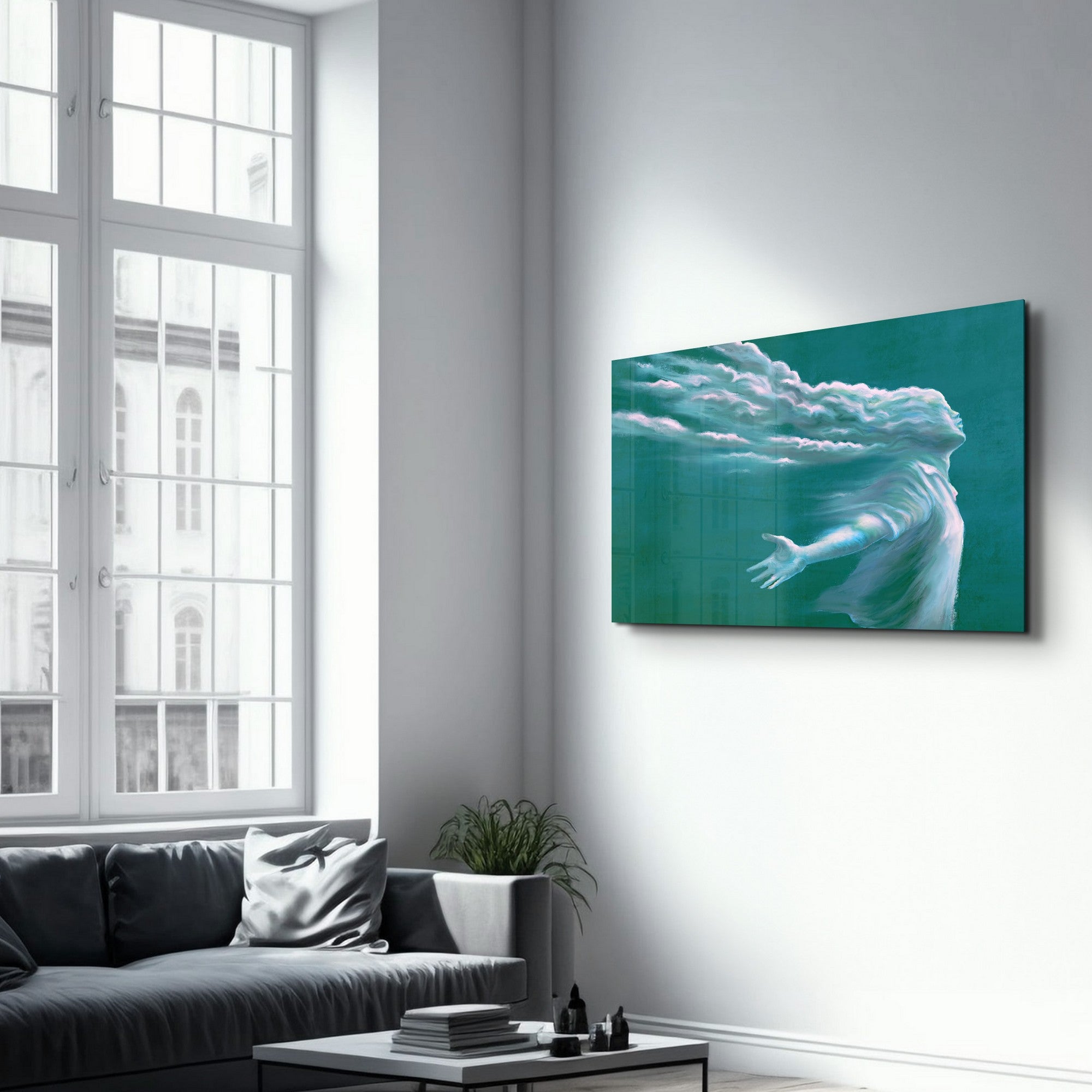 Quadro Decorativo em Vidro Temperado 35x55 cm (4 mm) Multicolor CAM-5089 – Impressão UV