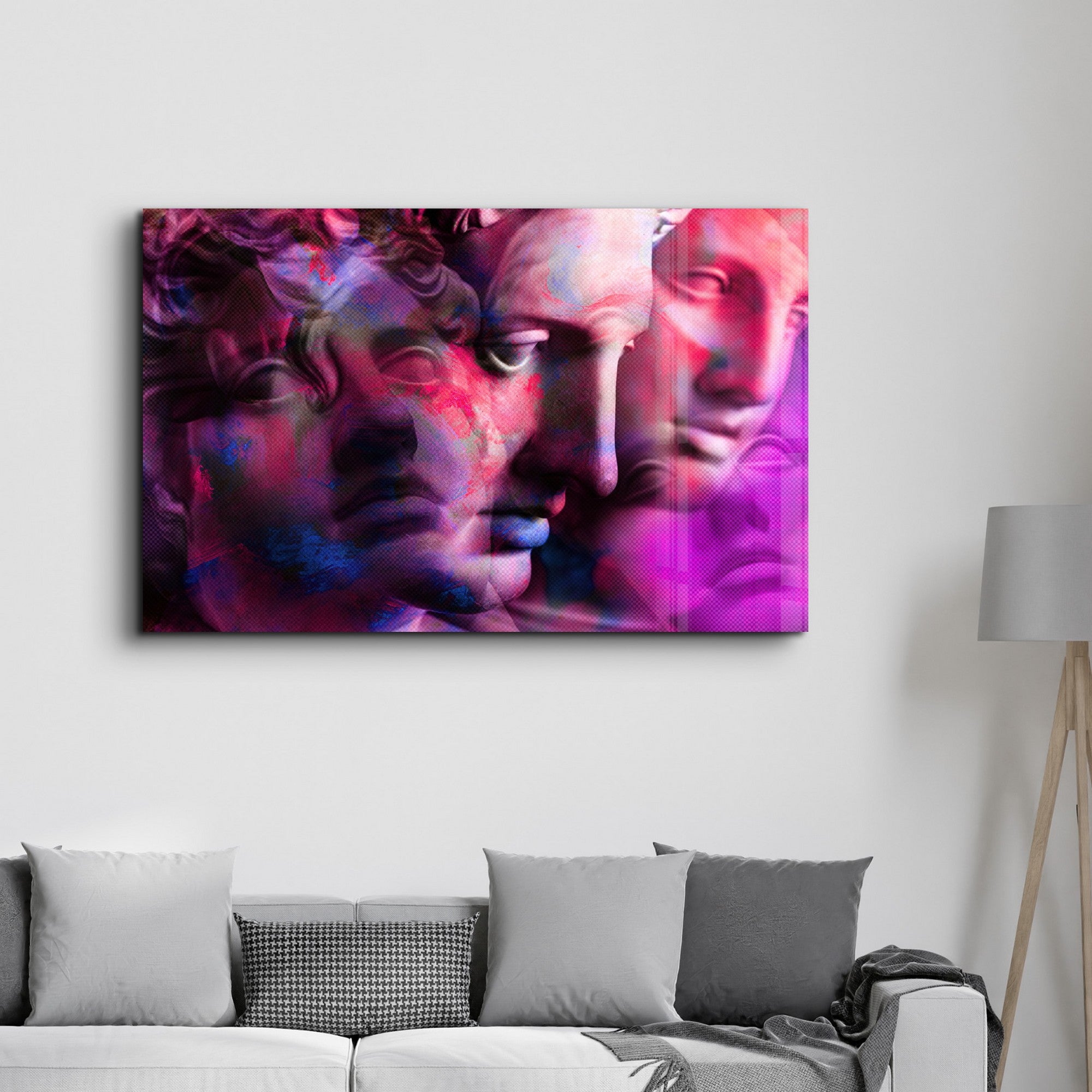 Arte Decorativa em Vidro Temperado Multicolor 70x110cm - Impressão UV de Alta Qualidade