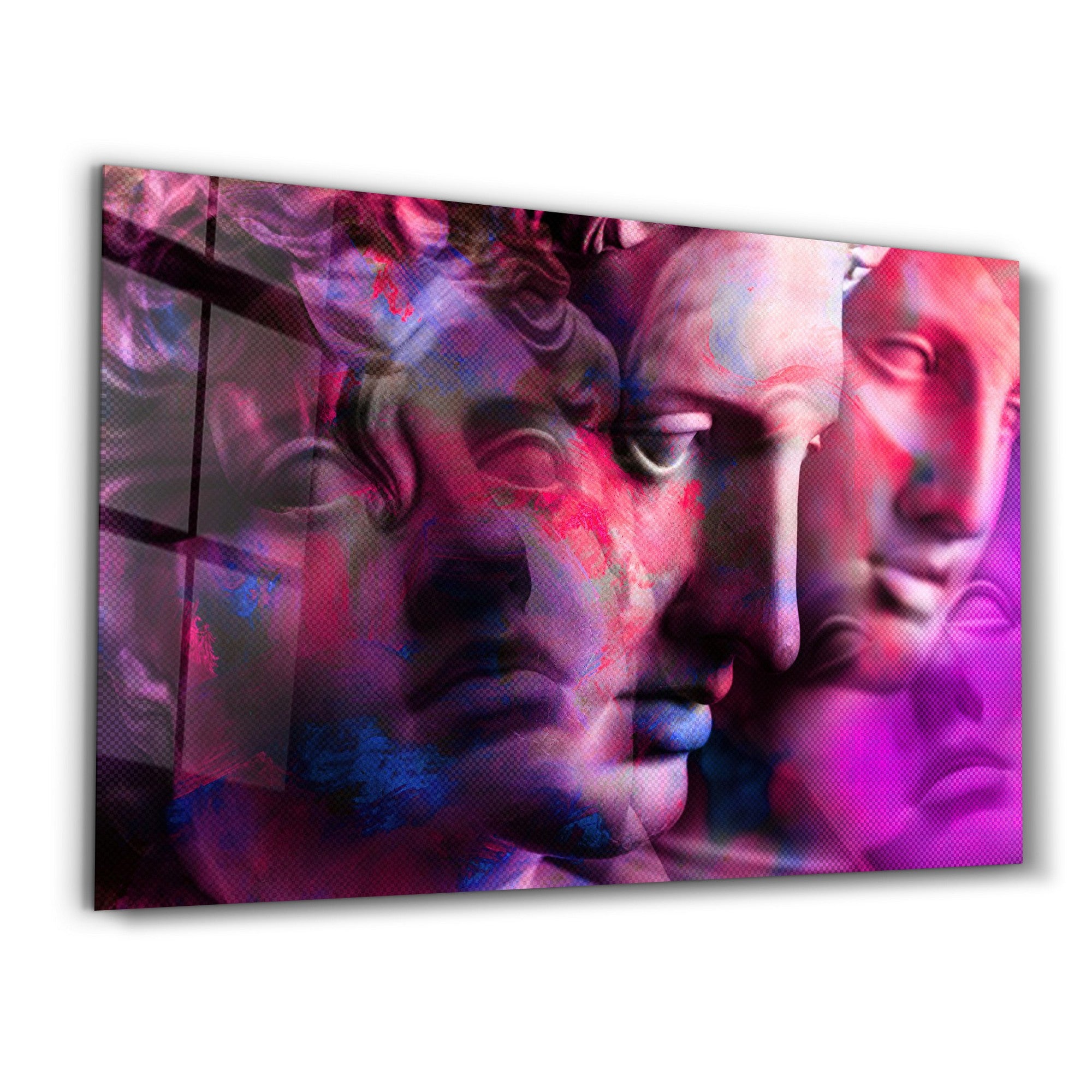 Arte Decorativa em Vidro Temperado Multicolor 70x110cm - Impressão UV de Alta Qualidade