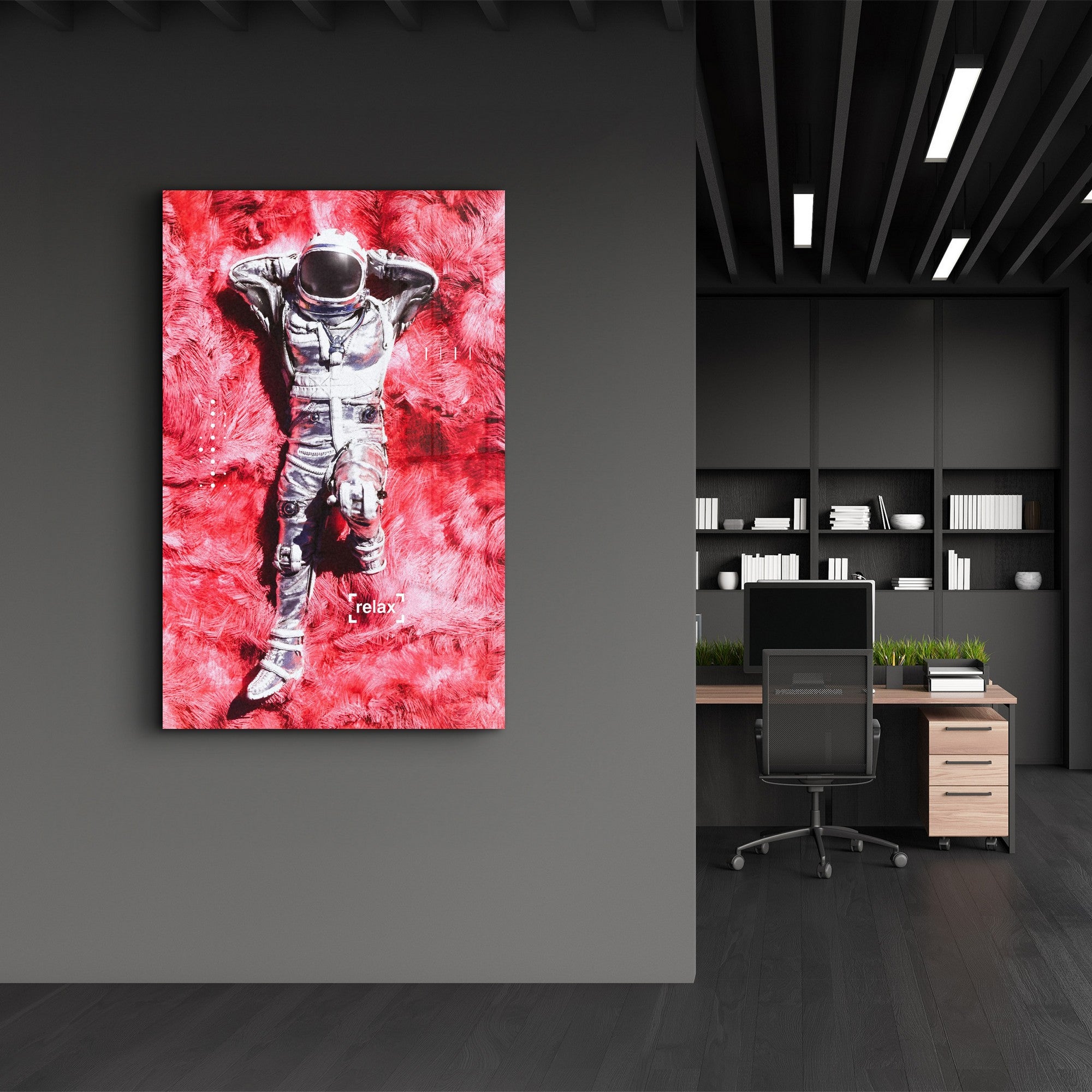 Arte Decorativa em Vidro Temperado Multicolor 35x55cm - Impressão UV de Alta Qualidade