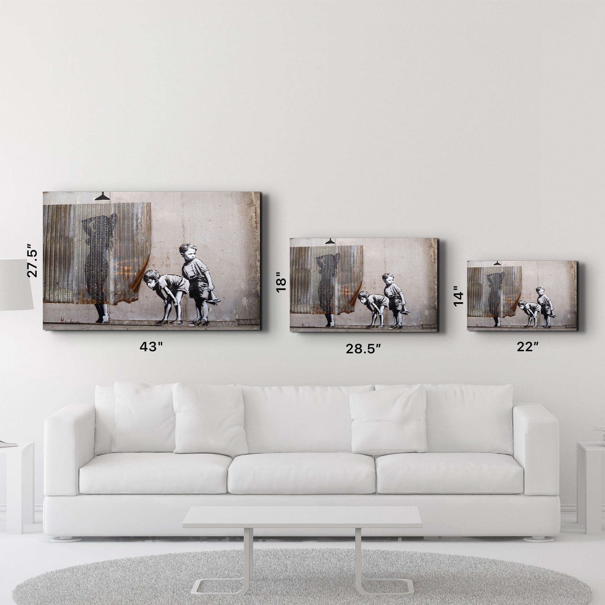 Arte Decorativa em Vidro Temperado Multicolor 70x110cm - Impressão UV de Alta Qualidade