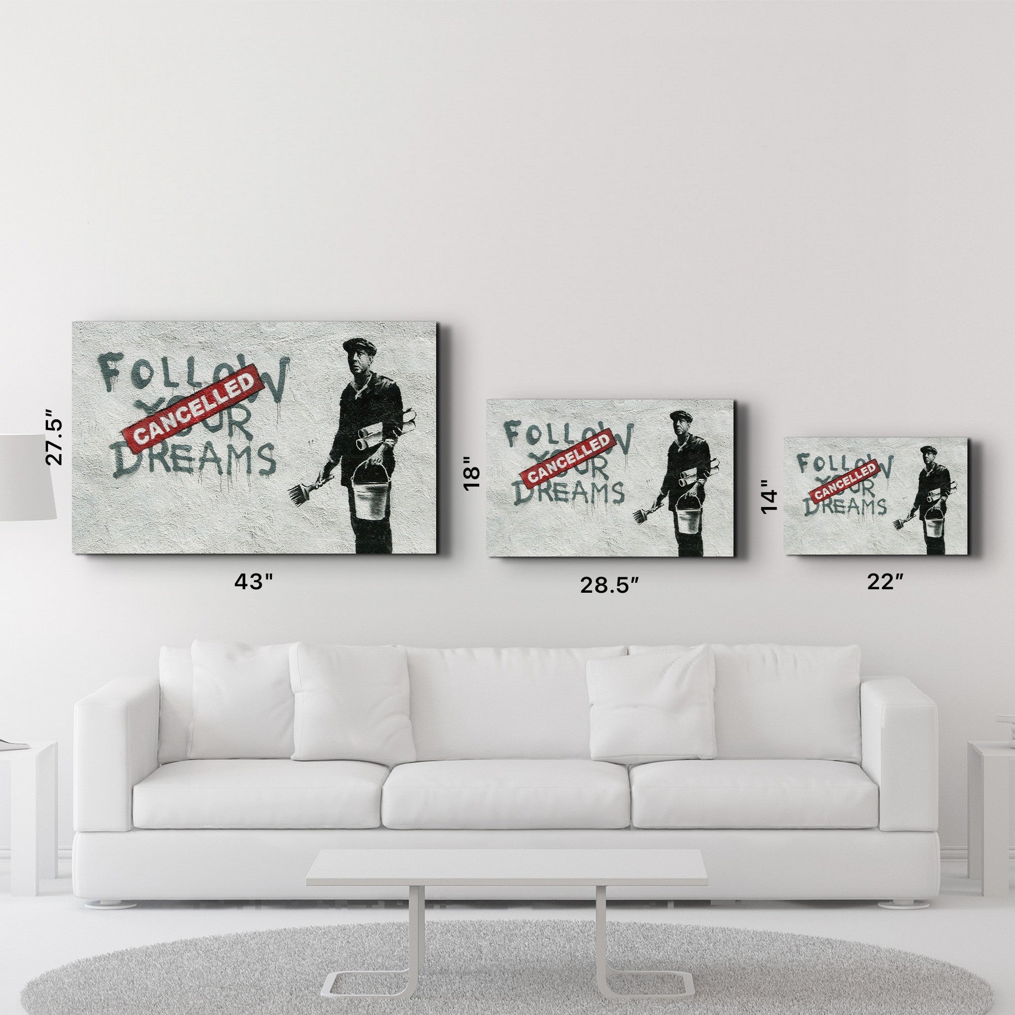 Arte Decorativa em Vidro Temperado Multicolor 35x55cm - Impressão UV de Alta Qualidade