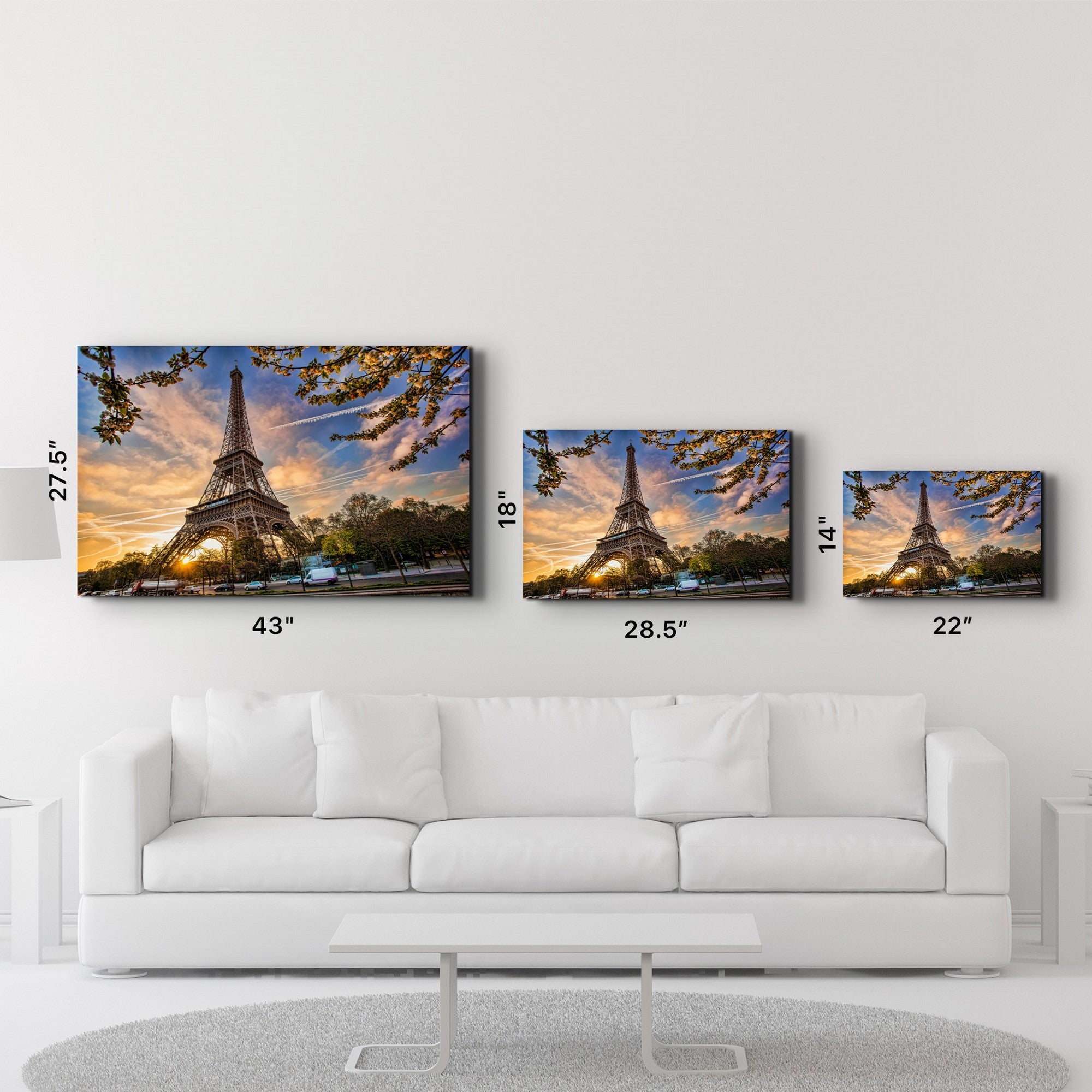 Arte Decorativa em Vidro Temperado Multicolor 35x55cm - Impressão UV de Alta Qualidade