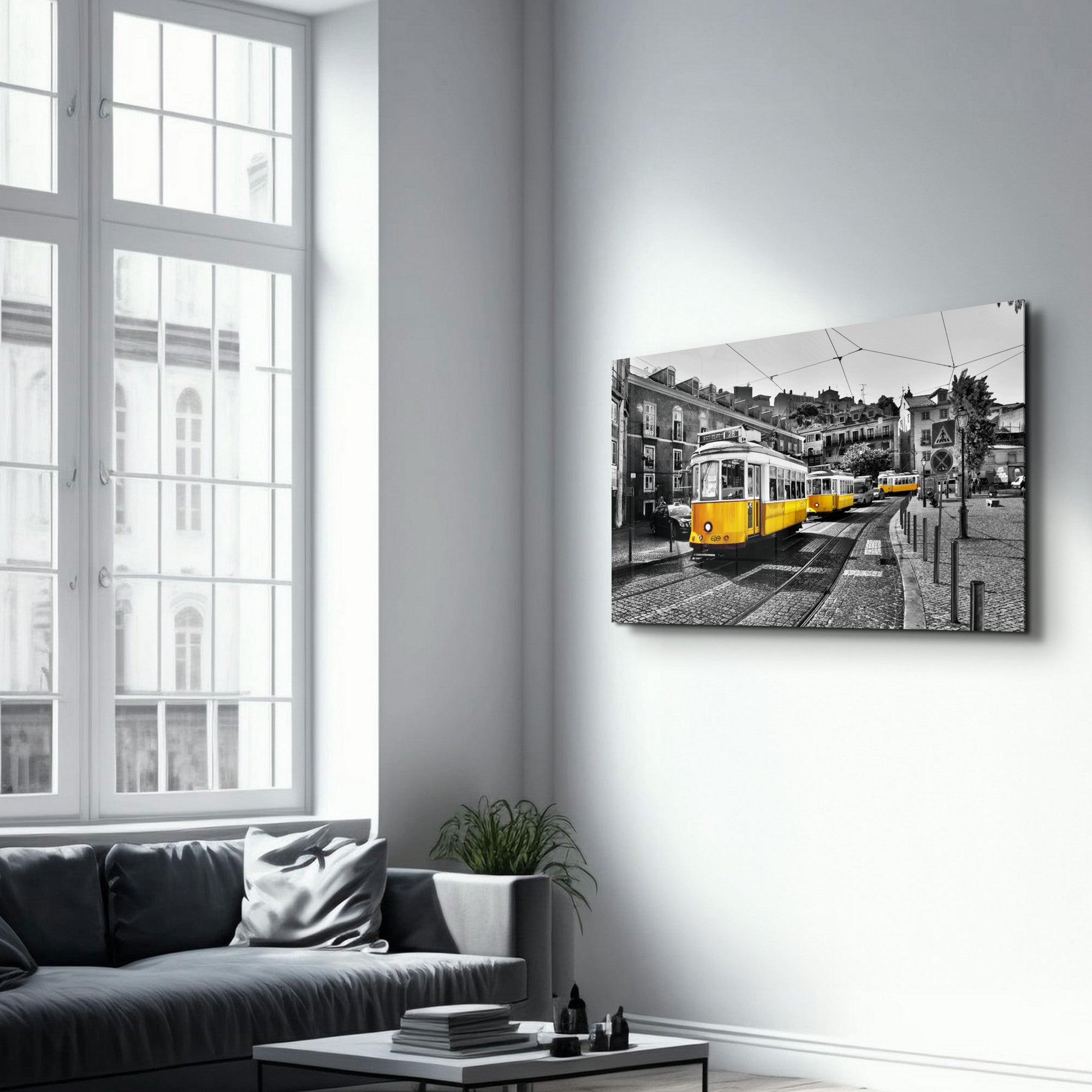 Arte em Vidro Temperado Multicolor 70x110cm - Pintura Decorativa UV Premium