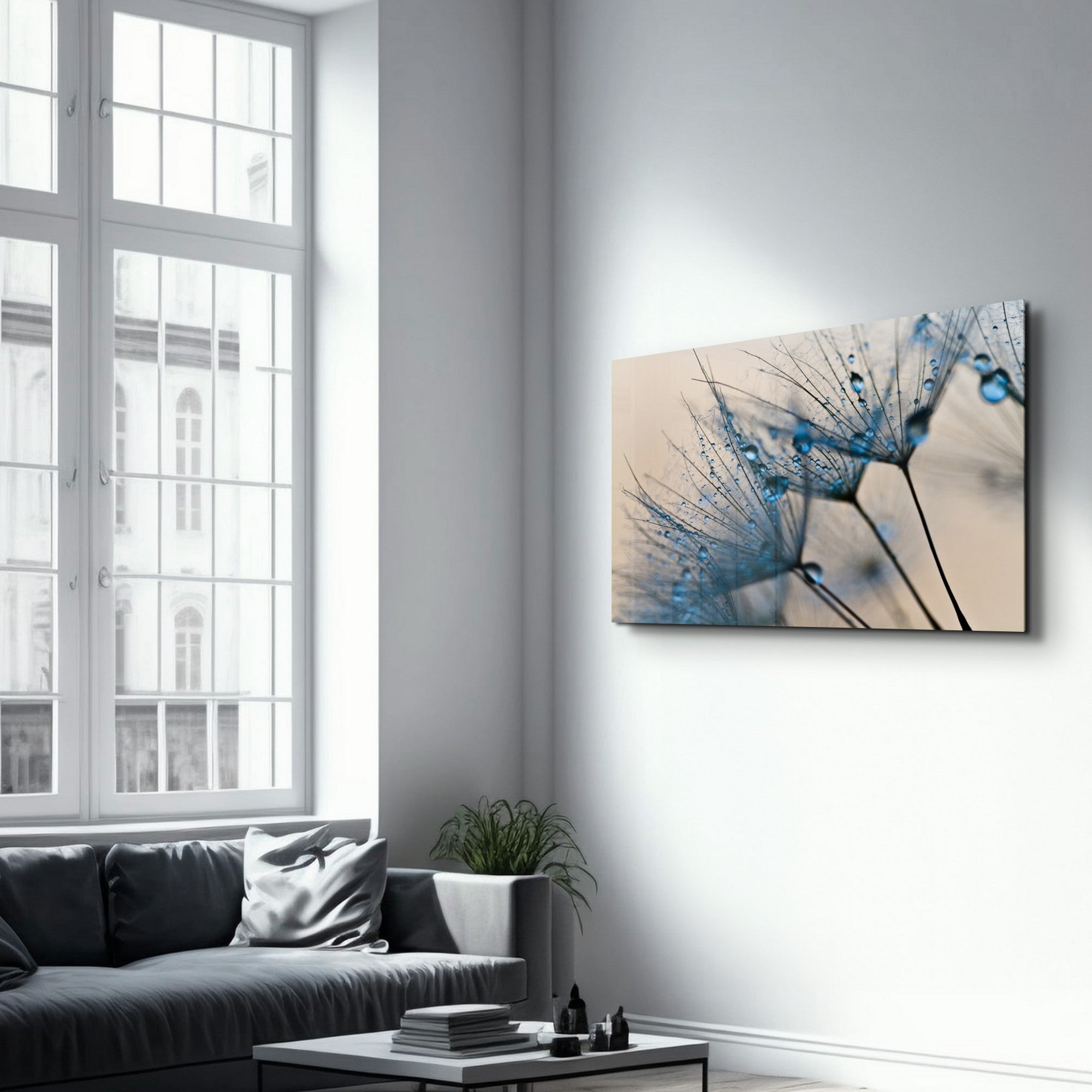 Arte Decorativa em Vidro Temperado Multicolor 35x55cm - Impressão UV de Alta Qualidade