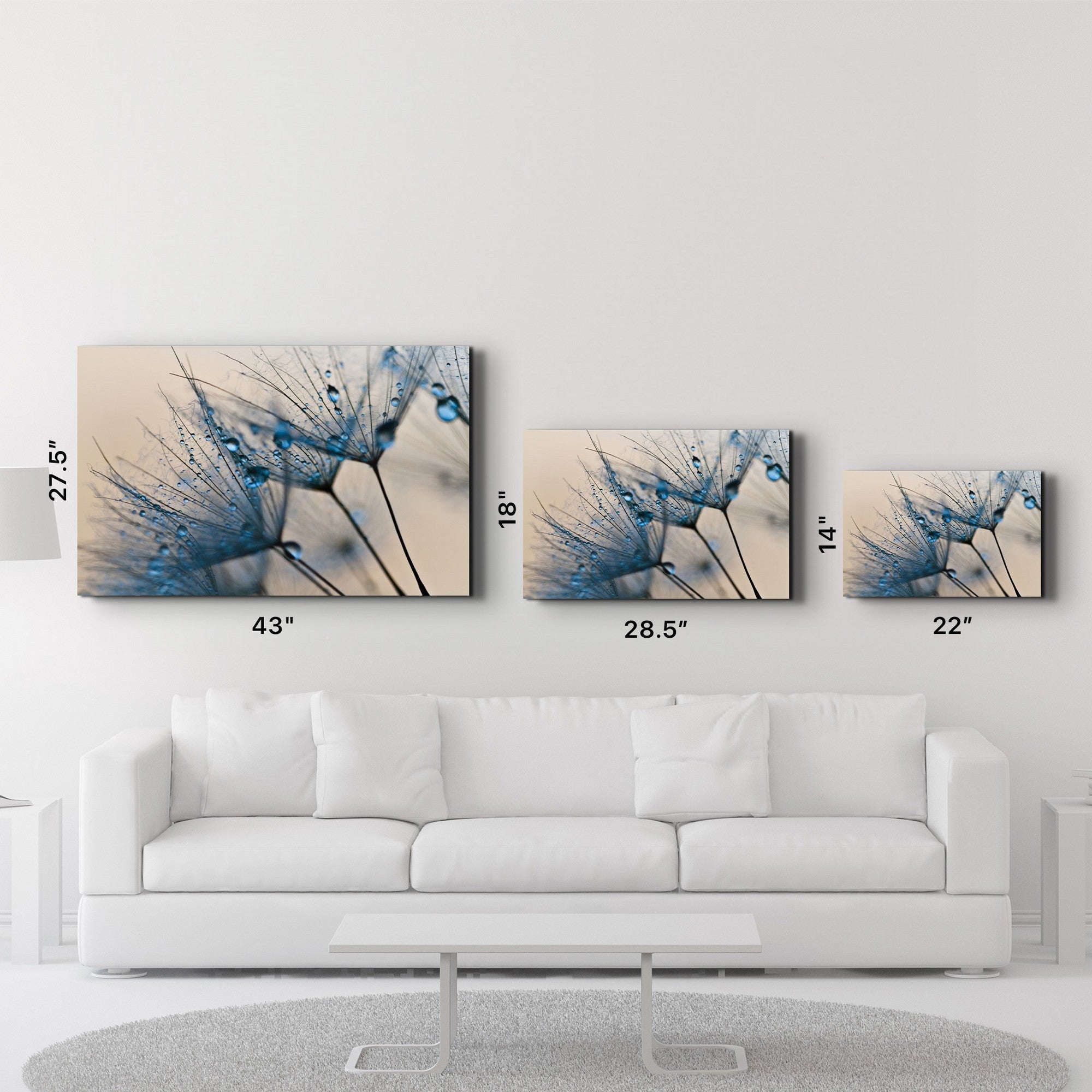 Arte Decorativa em Vidro Temperado Multicolor 35x55cm - Impressão UV de Alta Qualidade