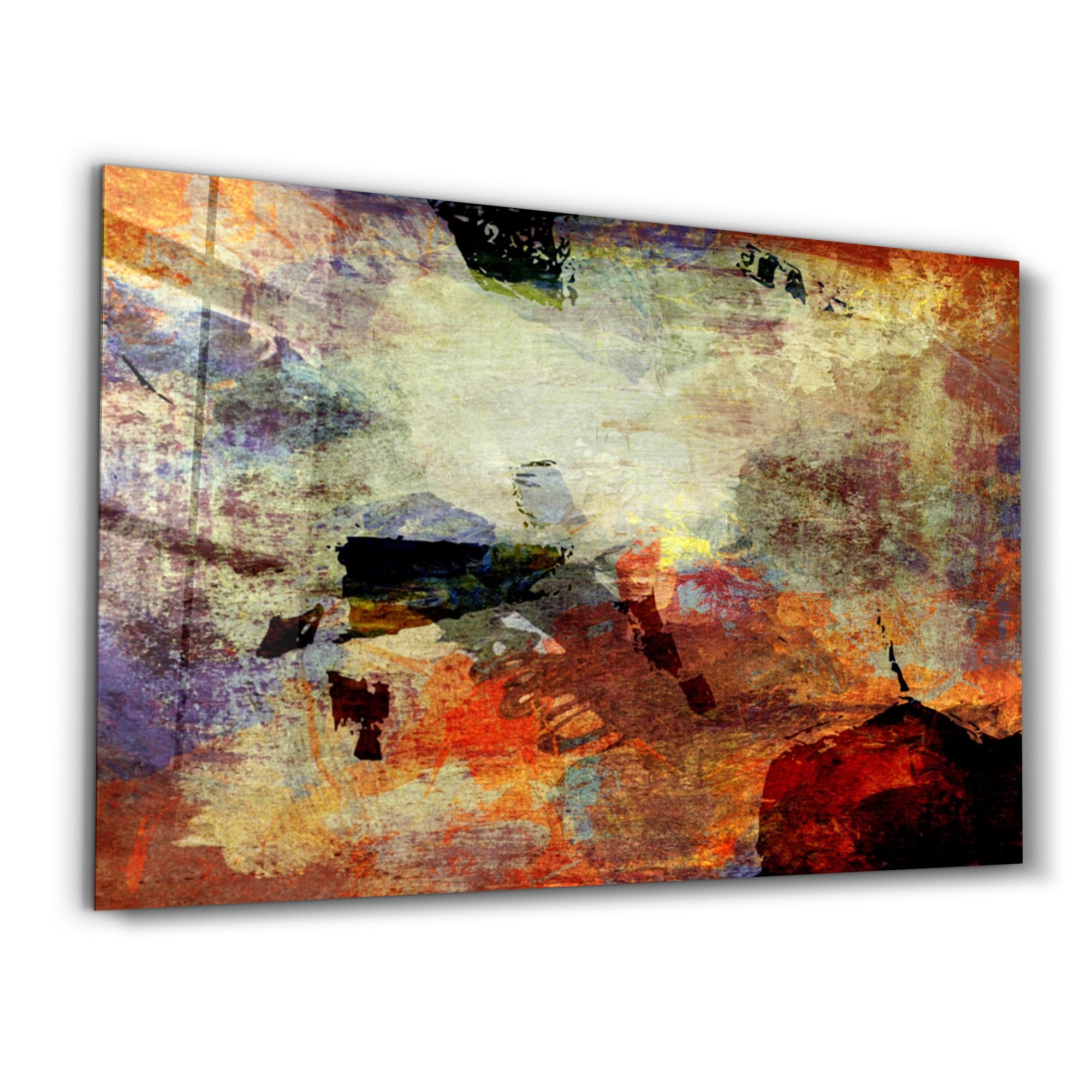 Quadro Decorativo em Vidro Temperado 35x55 cm Multicor OGLS-1021 (4 mm, Impressão UV)